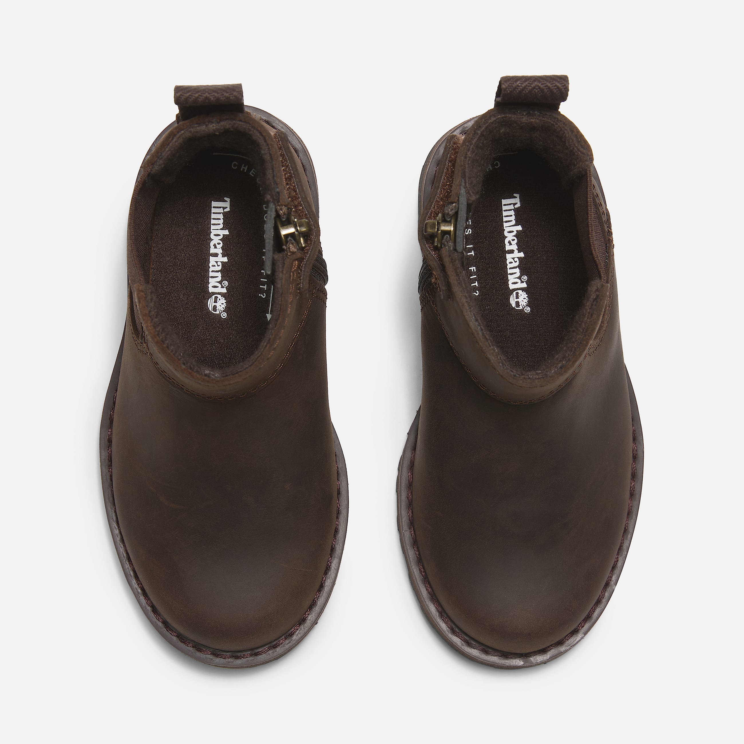 Chelsea boots Courma Kid pour toutpetit en marron fonc TBL marron ALT1