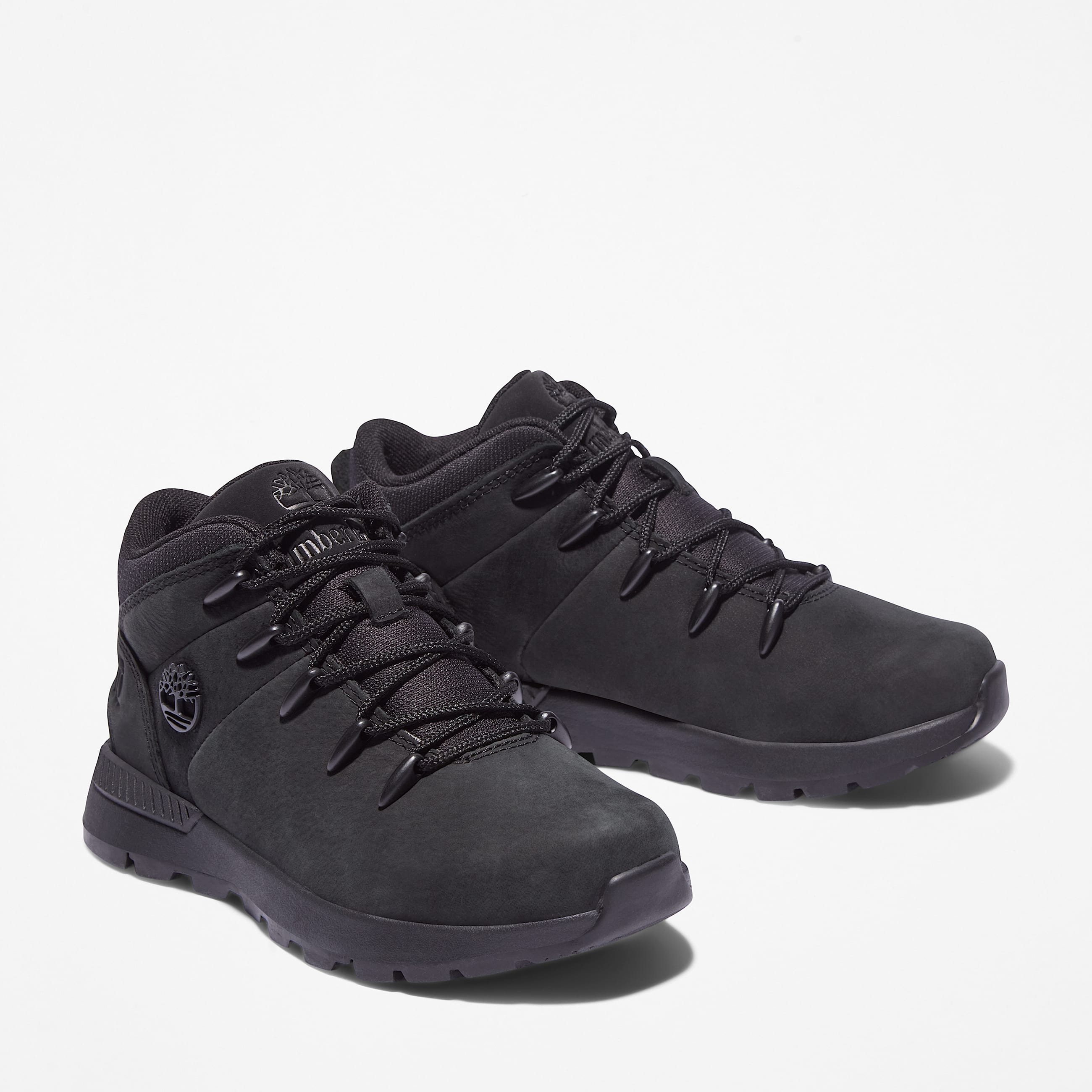 Sprint Trekker Mid Bungee Trainer for Youth in Black TBL Black ALT4
