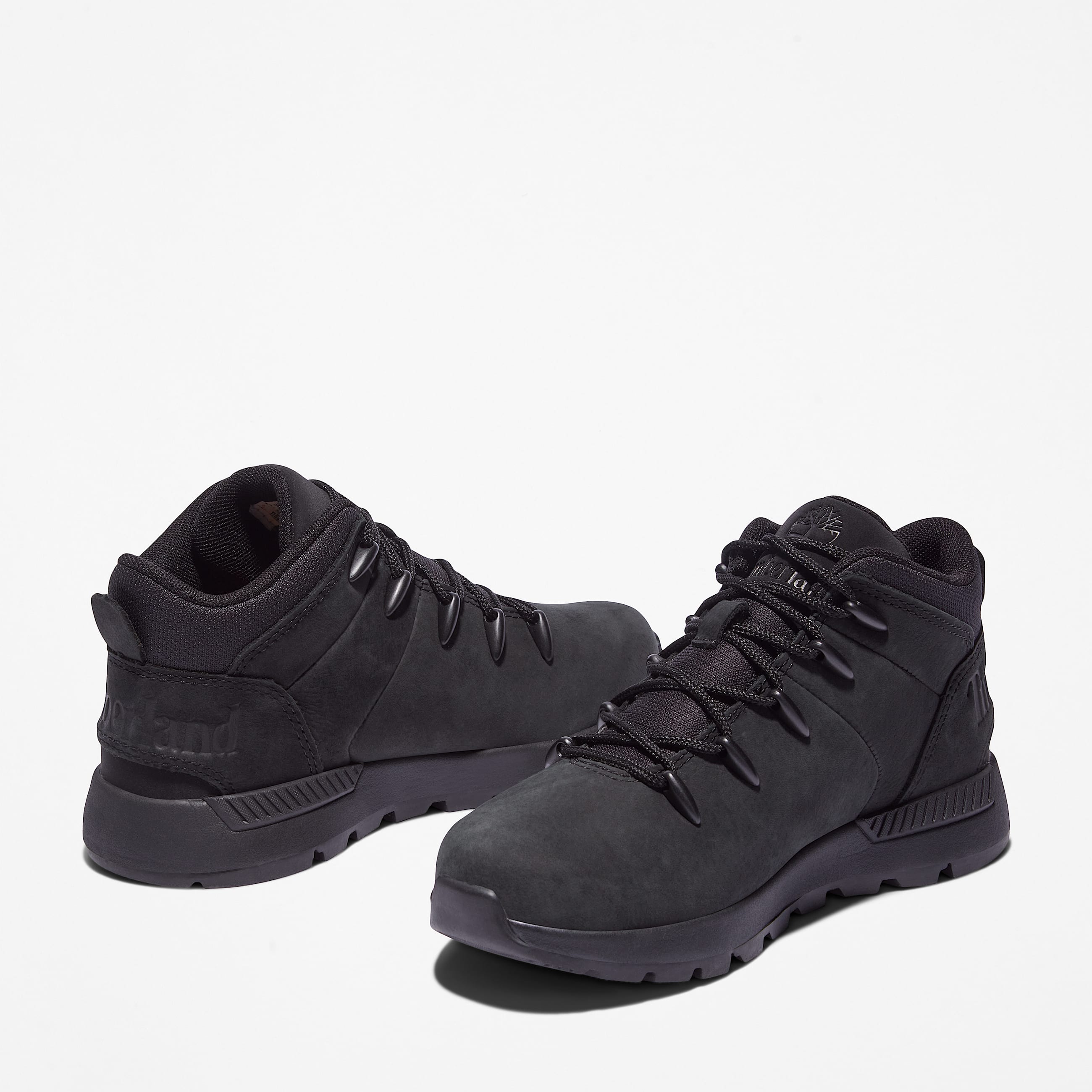 Sprint Trekker Mid Bungee Trainer for Youth in Black TBL Black ALT5