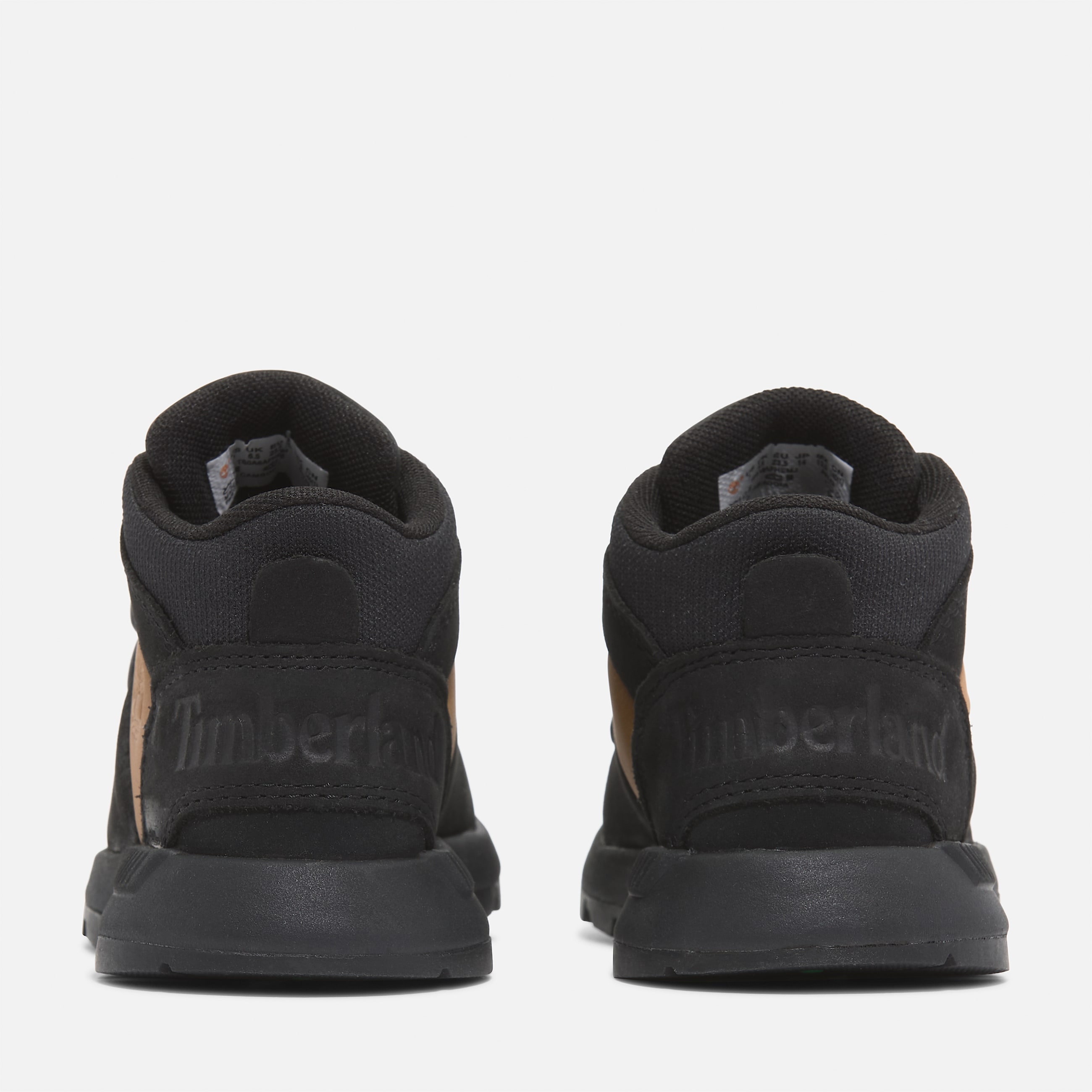 Basket mihaute Sprint Trekker pour junior en NoirJaune TBL noir ALT4