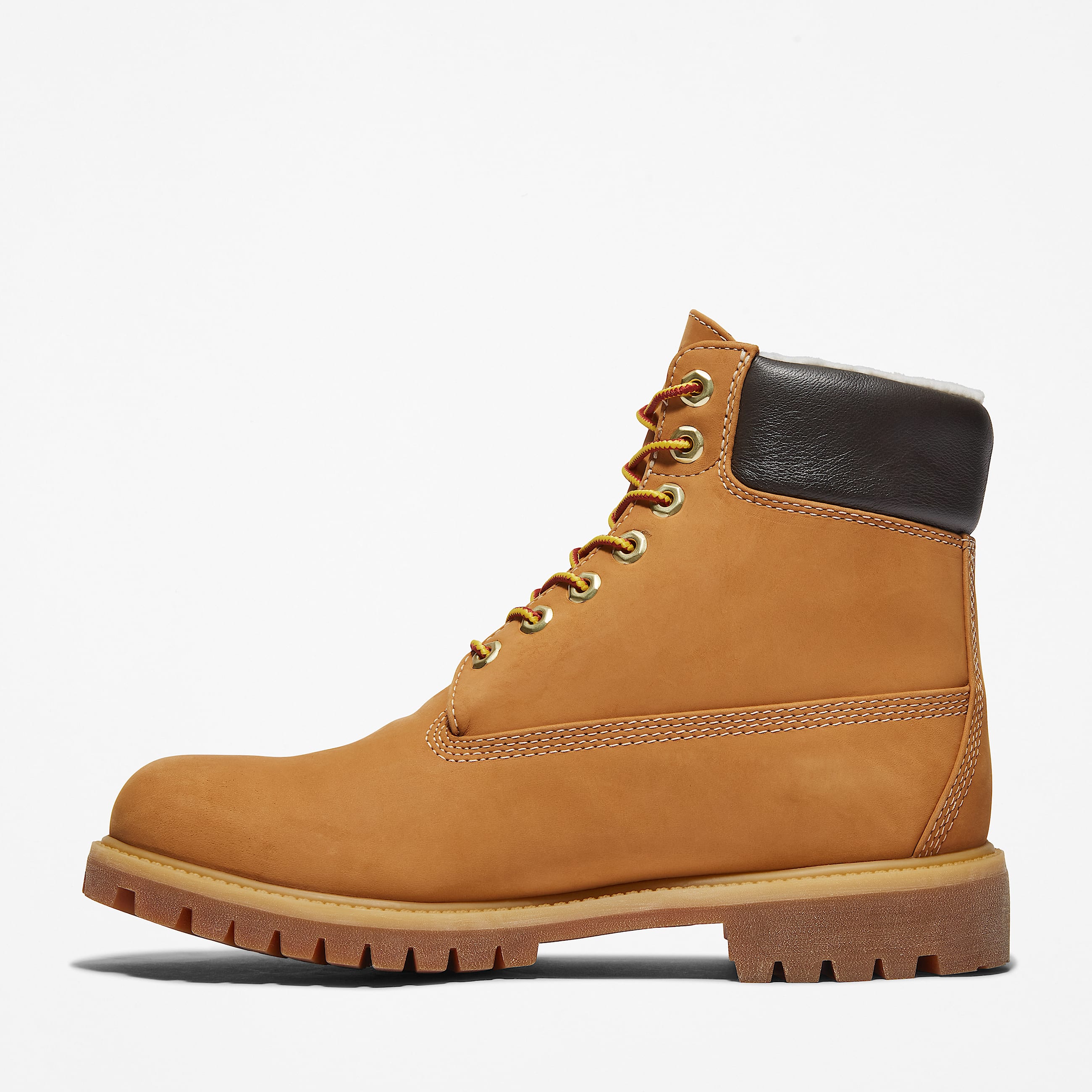 Wasserdichter Timberland Premium 6Inch Boot mit warmem Futter fr Herren in Gelb TBL Gelb ALT5