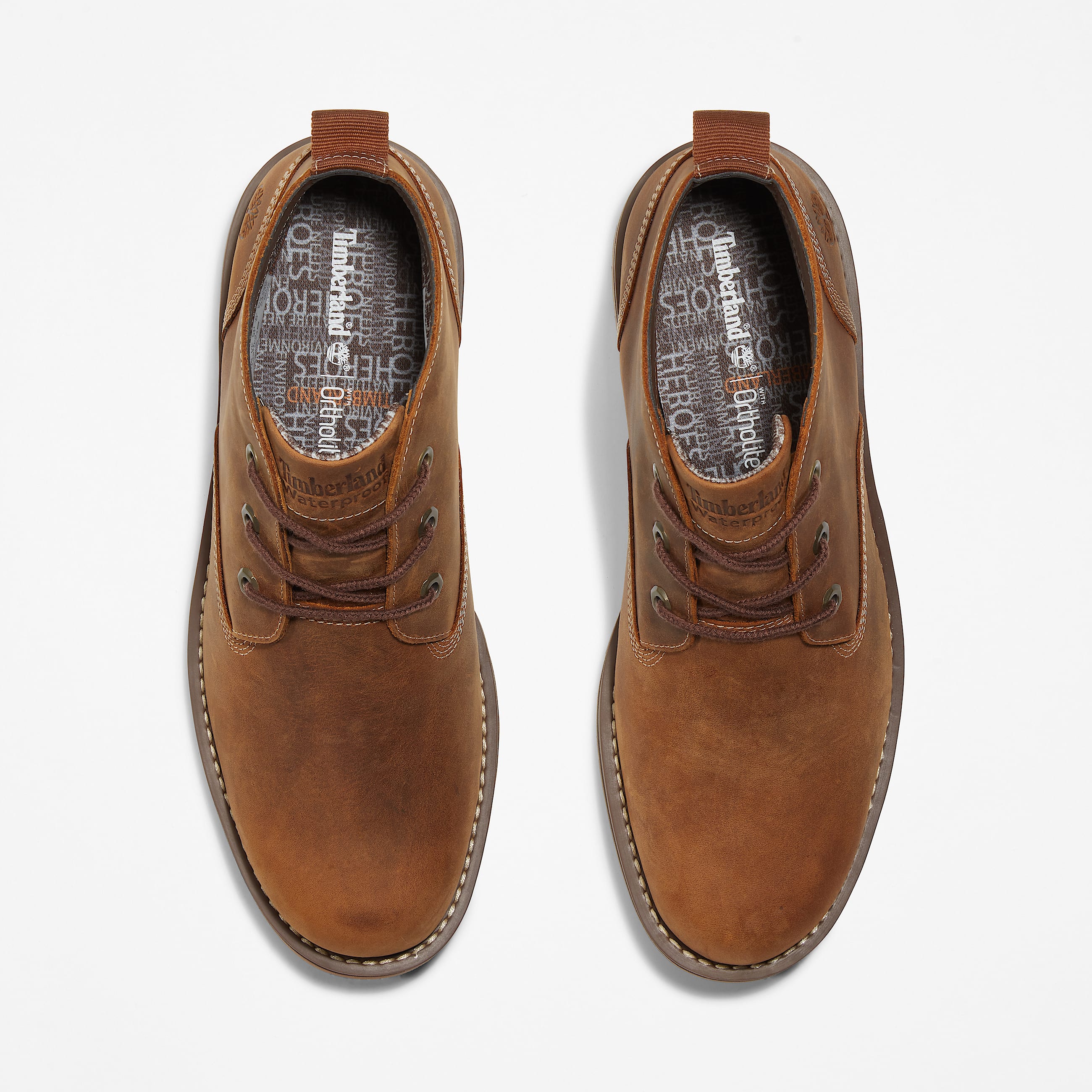 Larchmont Waterproof Chukka Boot for Men in Light Brown TBL Brown ALT1