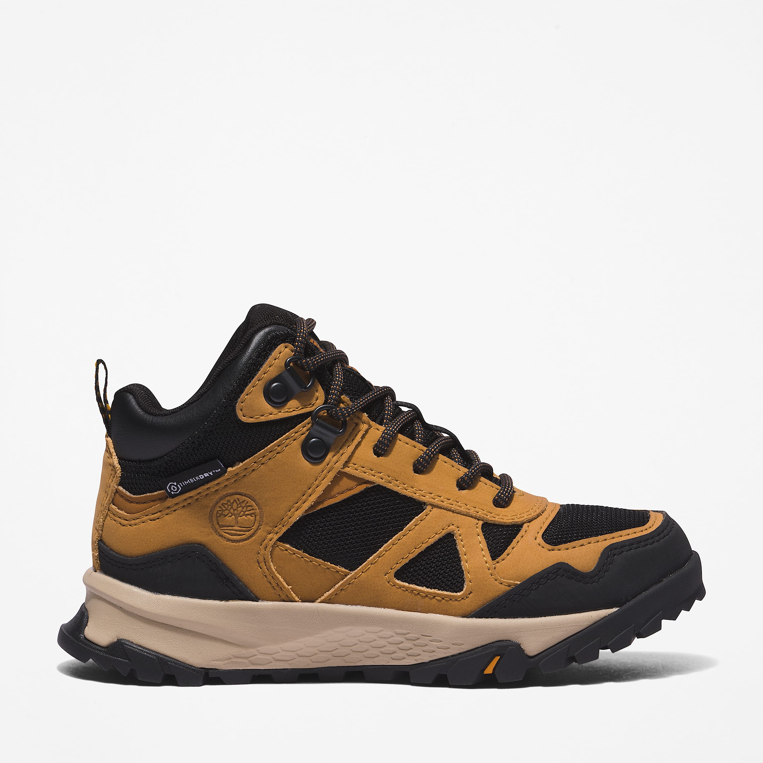 Lincoln Peak Waterproof Hiking Boot for Toddler in Yellow TBL Yellow HERO