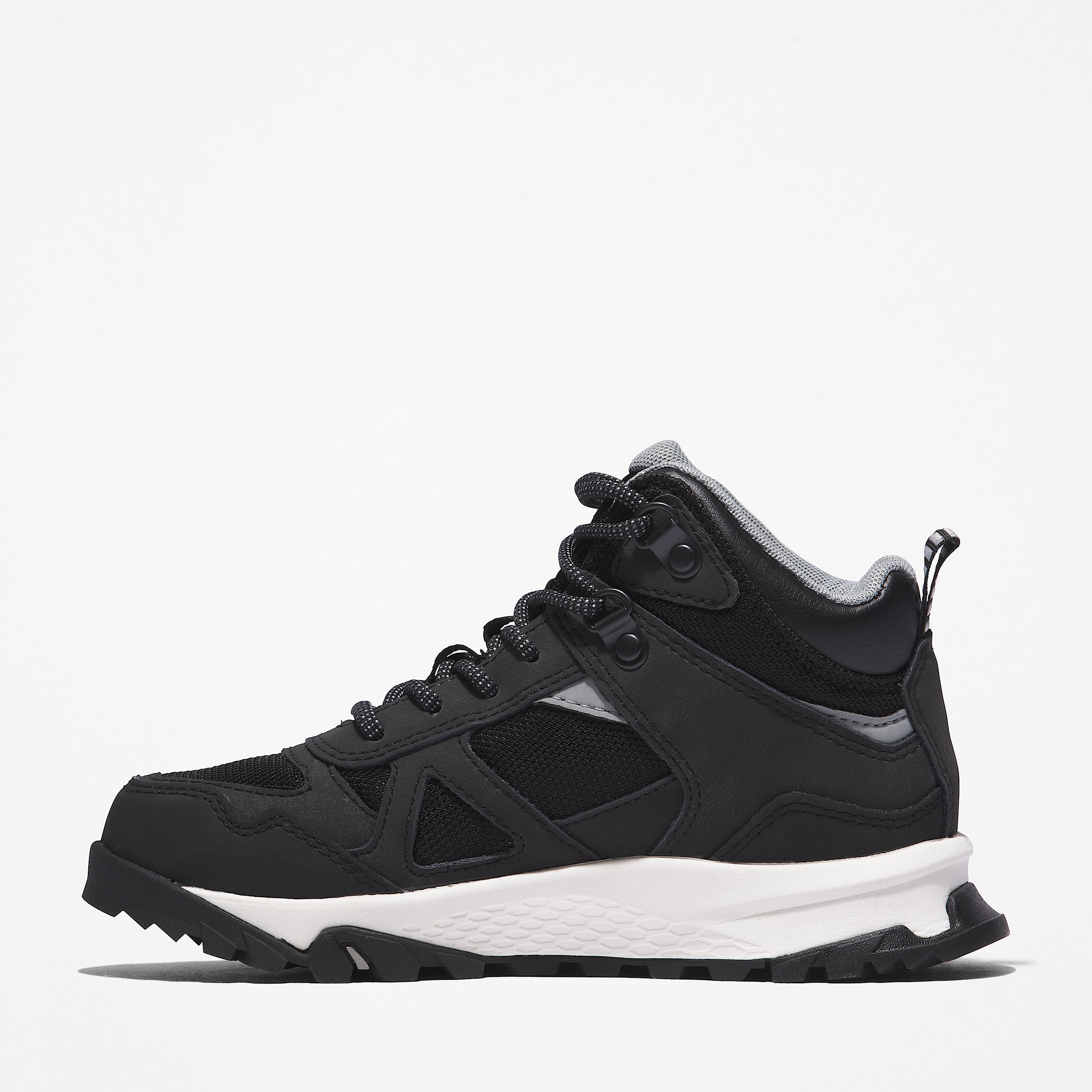 Lincoln Peak Mid Waterproof Hiking Boot for Junior in Black TBL Black ALT5