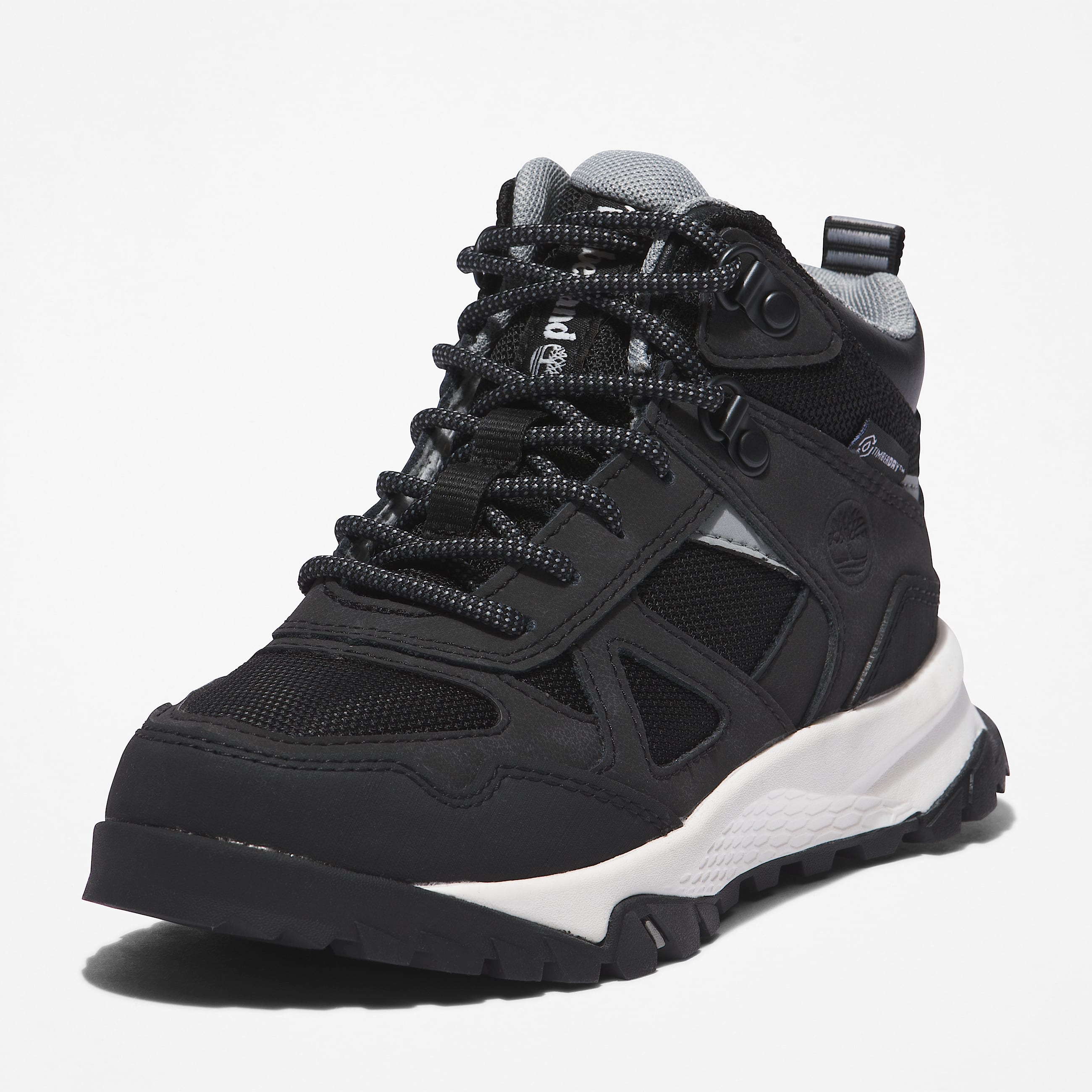 Lincoln Peak Mid Waterproof Hiking Boot for Junior in Black TBL Black ALT8