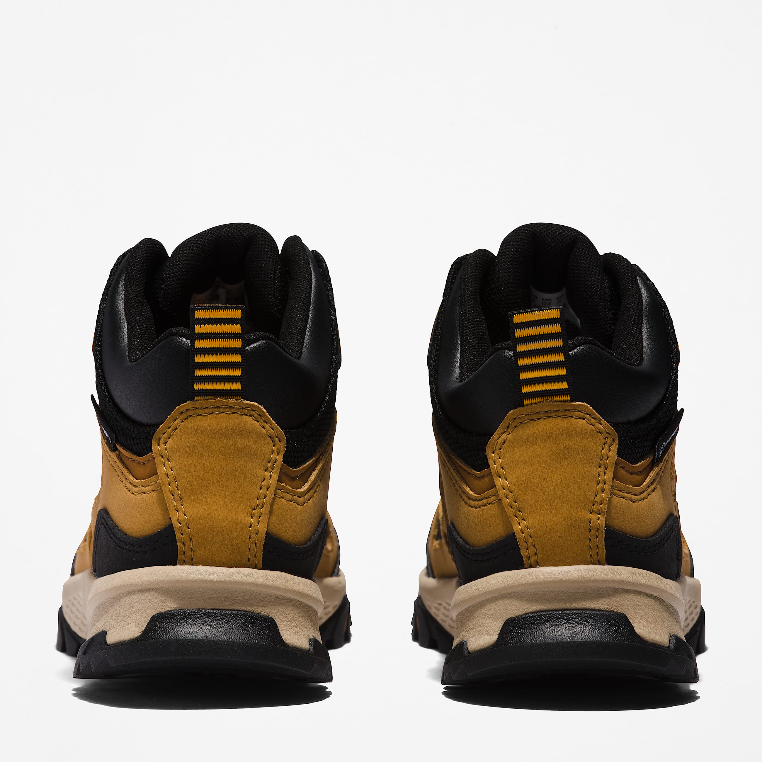 Bottine de randonne impermable mihaute Lincoln Peak pour junior en jaune TBL jaune ALT4