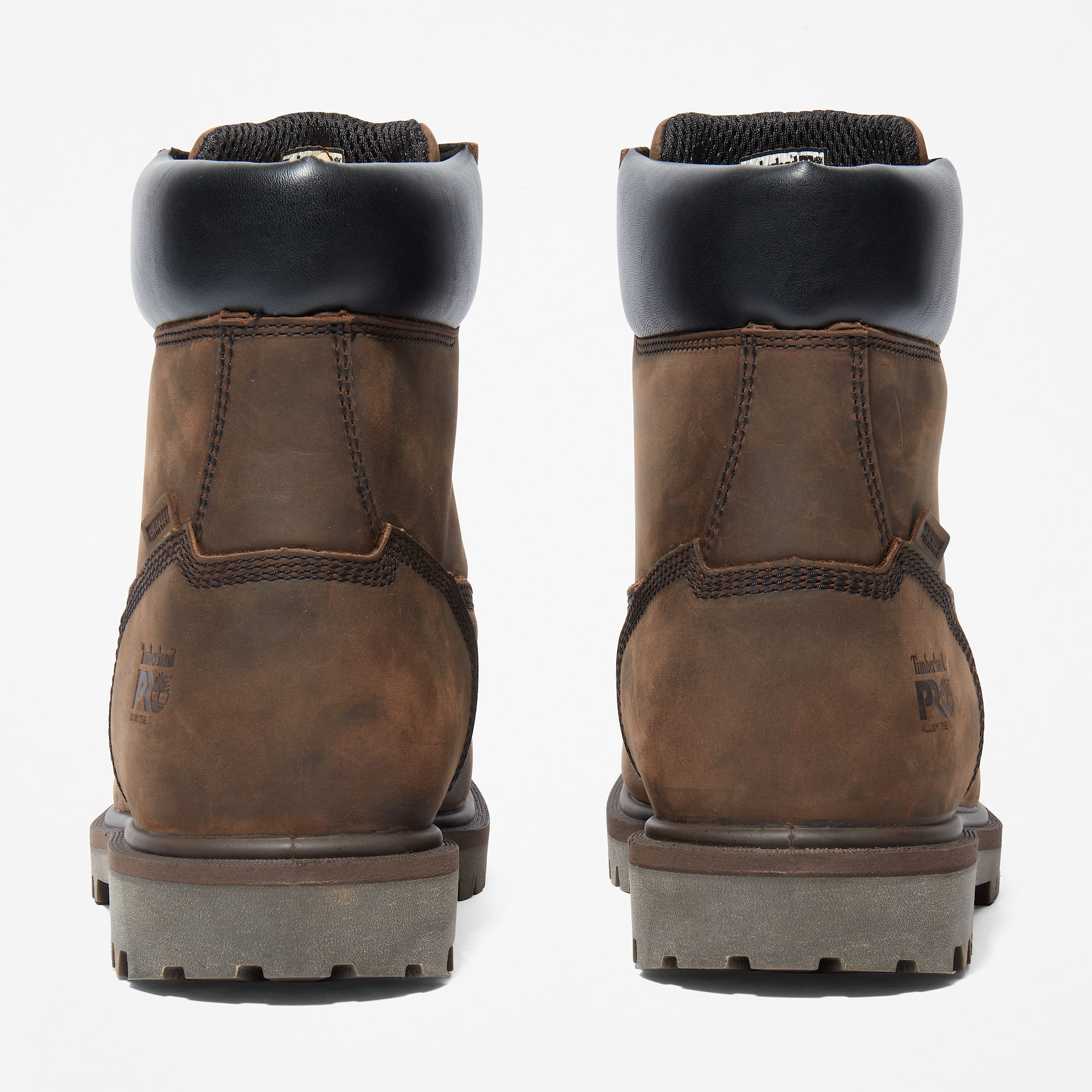 Timberland PRO Iconic Waterproof AlloyToe Work Boot for Men in Brown TBL Brown ALT5