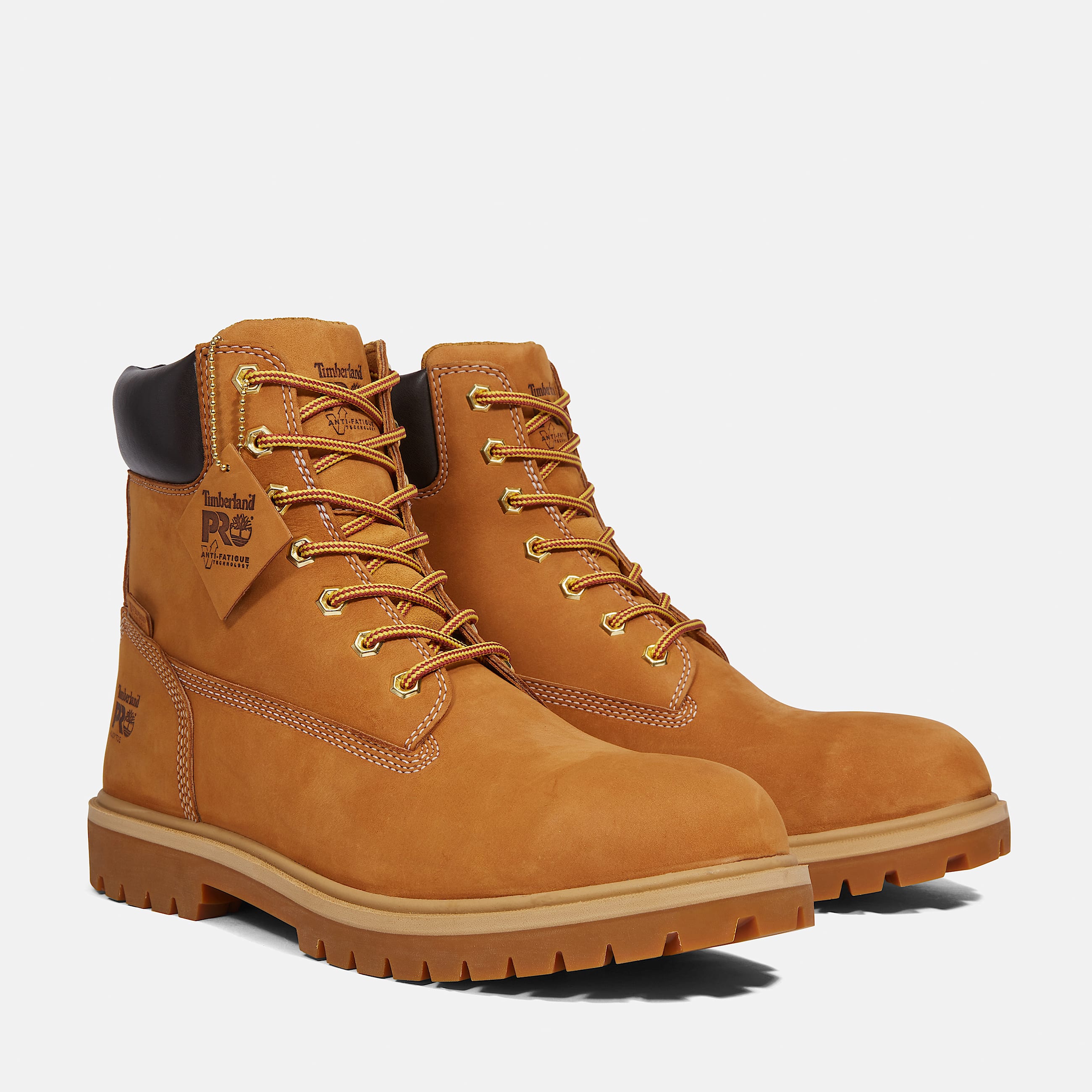 Botas de trabajo impermeables Timberland PRO Iconic con puntera de aleacin para hombre en amarillo TBL amarillo ALT4