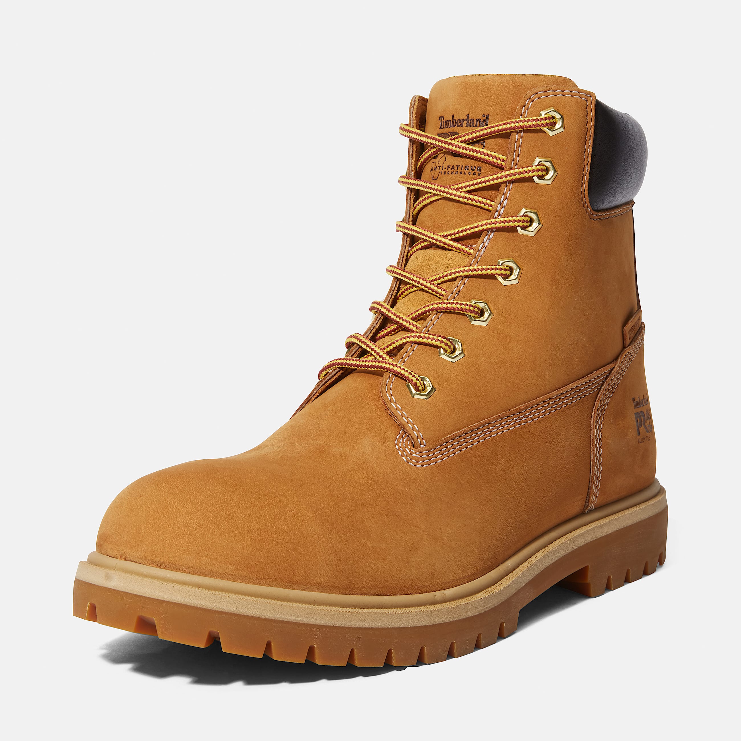 Bottine de travail impermable Timberland PRO emblmatique  embout en alliage pour homme en jaune TBL jaune ALT9