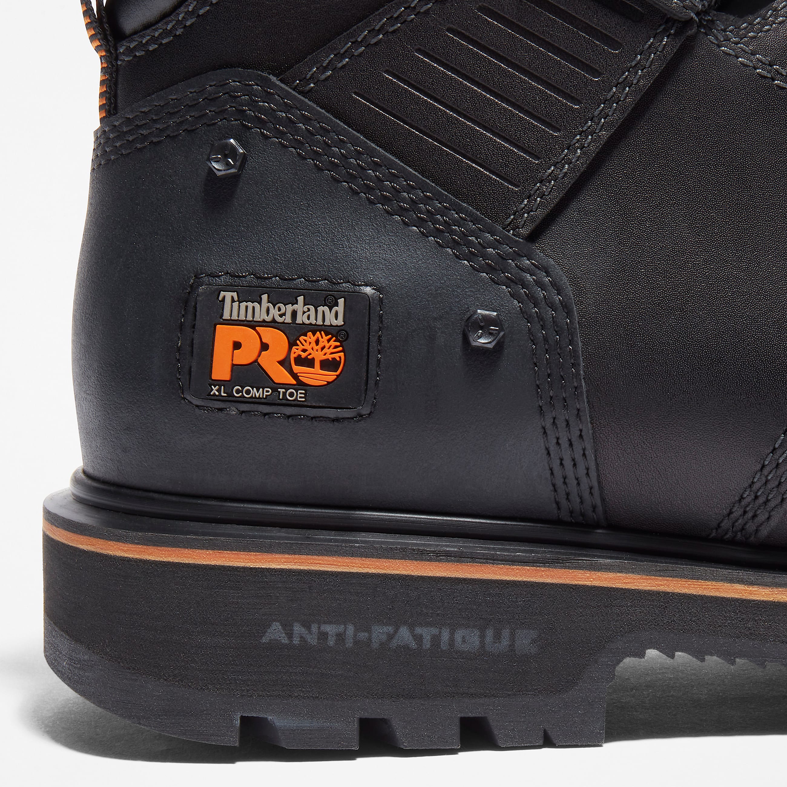 Timberland PRO Ballast 6 XL Steel Toe Work Boot for Men in Black TBL Black ALT7