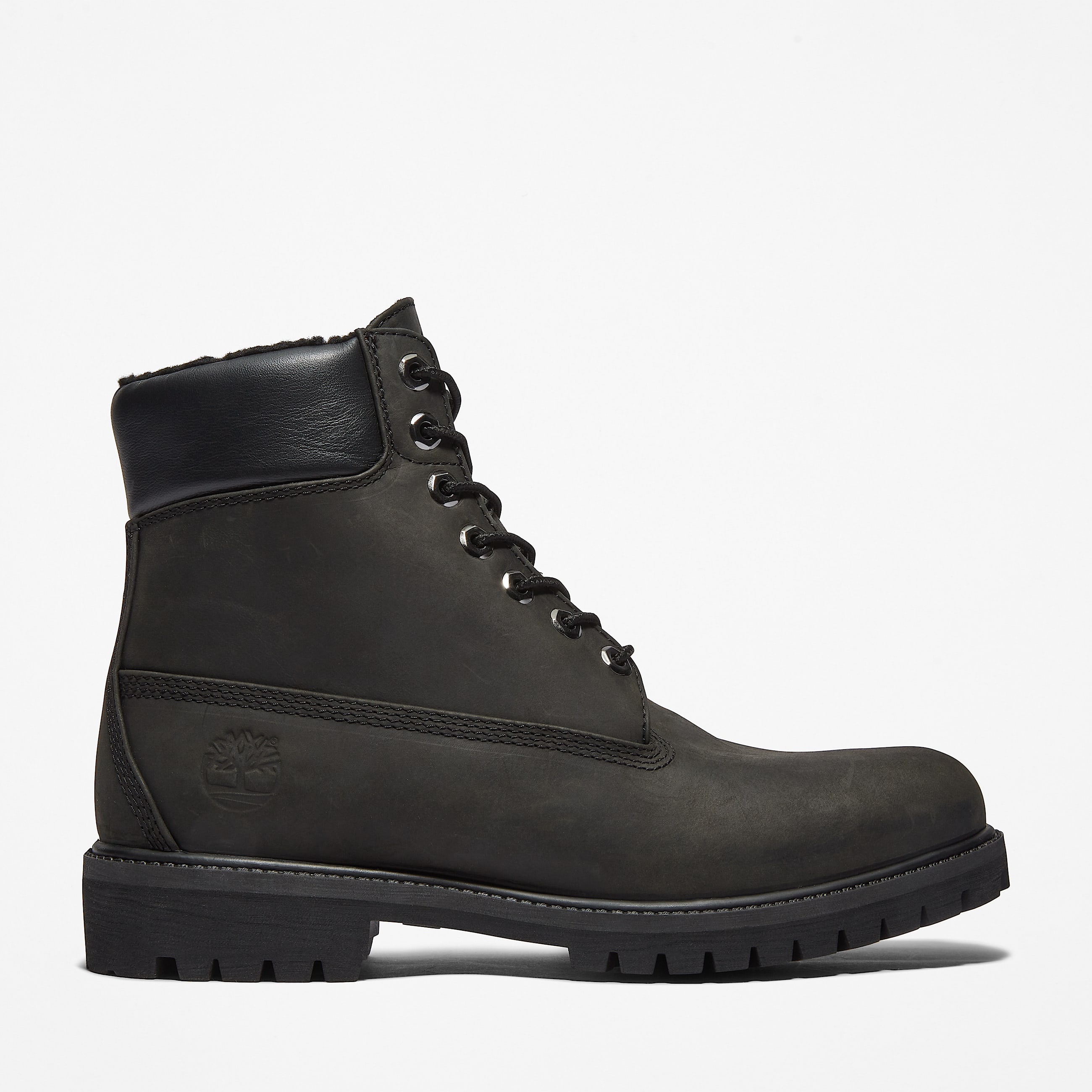 Botas impermeables Timberland Premium 6Inch con forro clido para hombre en negro TBL negro HERO