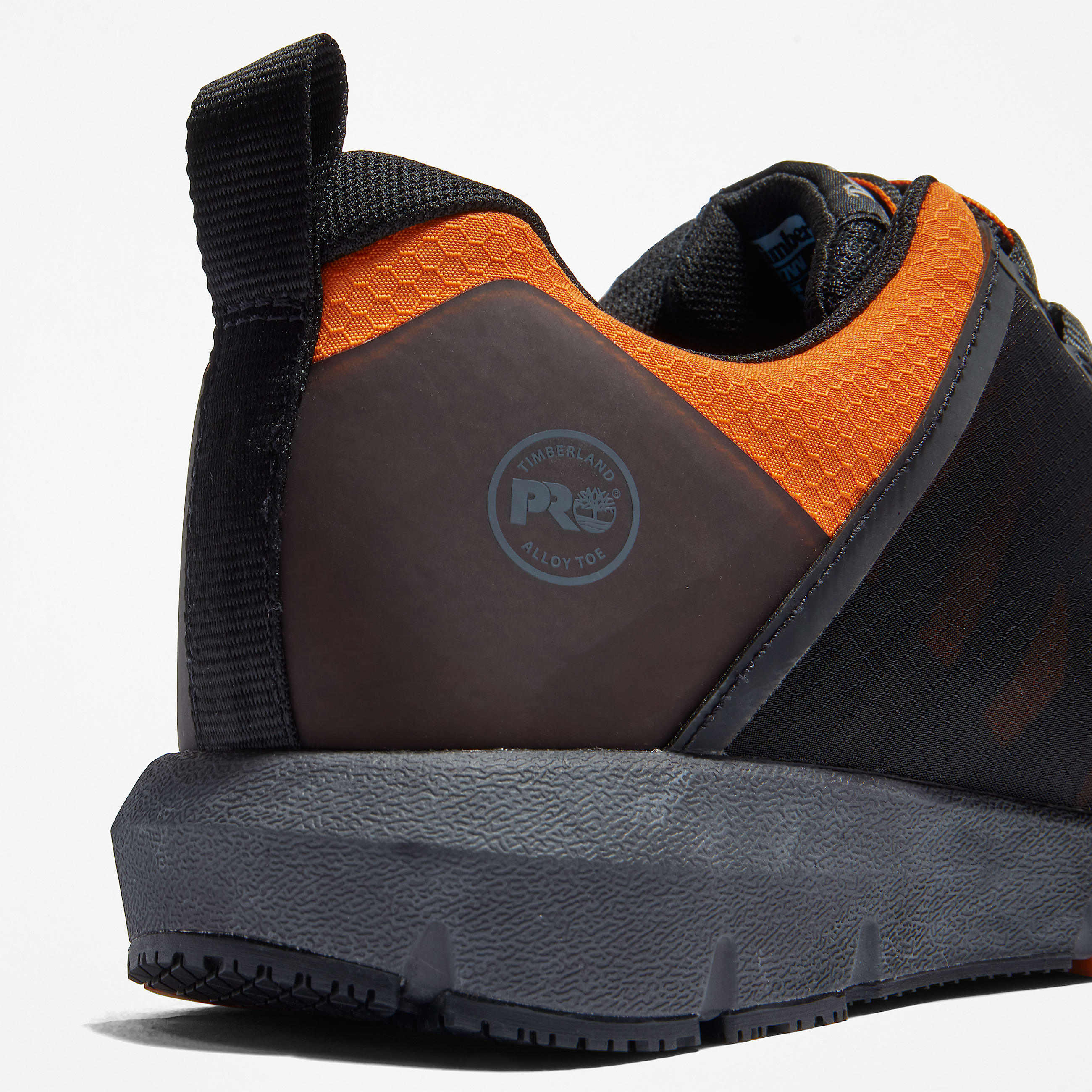 Radius Alloy Toe Work Trainer for Men in Black TBL Black ALT7