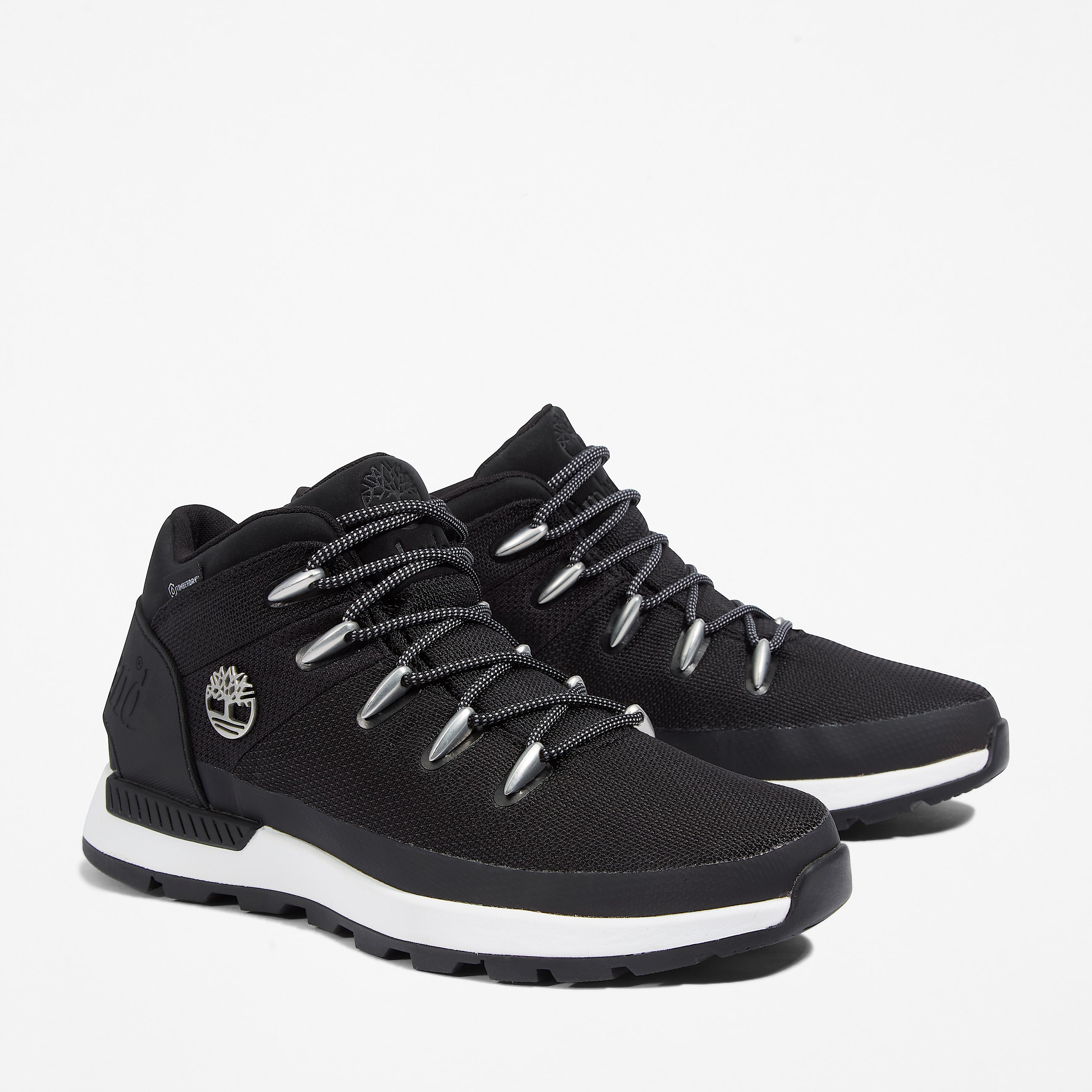 Sprint Trekker Mid Waterproof Trainer for Men in Black TBL Black ALT4