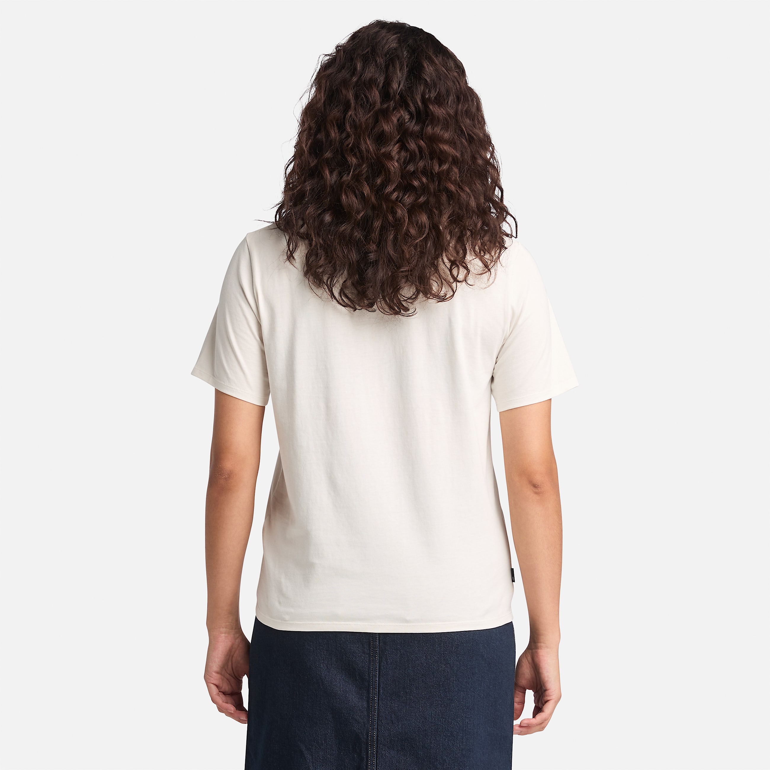 Tshirt  manches courtes Dunstan pour femme en blanc TBL blanc ALT9