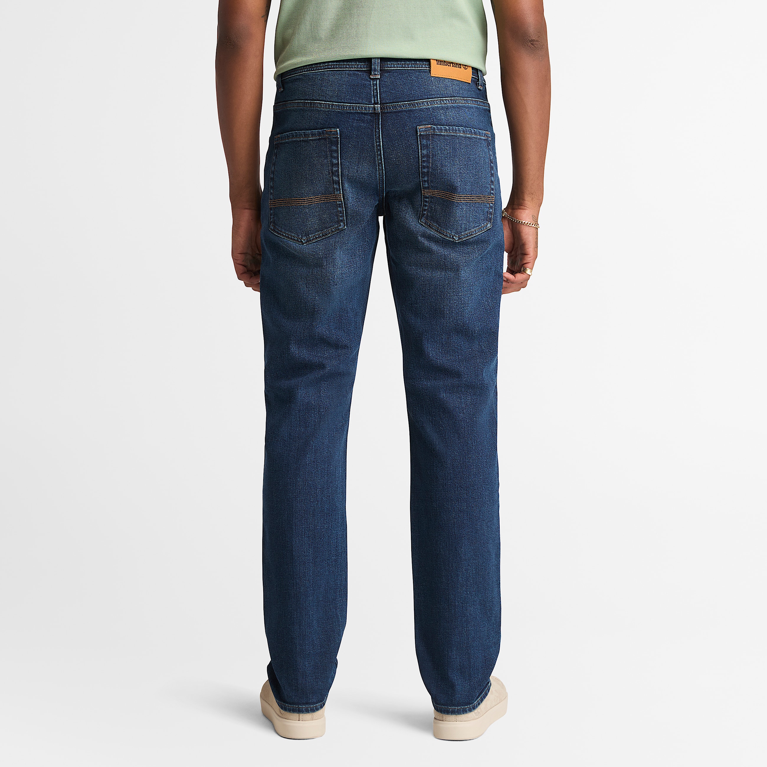 Schmale StretchJeans fr Herren in Blau TBL Blau ALT9