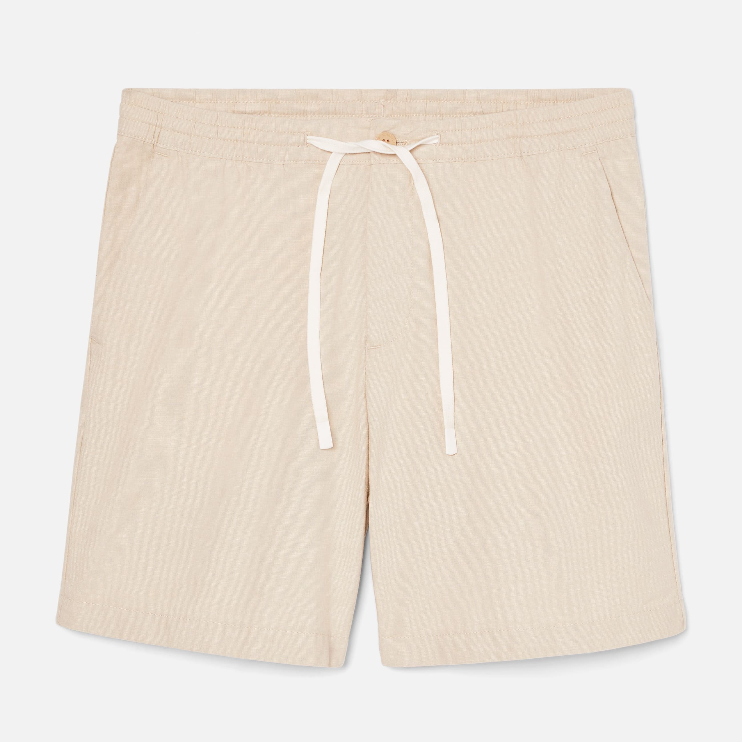 Shorts in Cotone e Lino da Uomo in beige TBL beige ALT10
