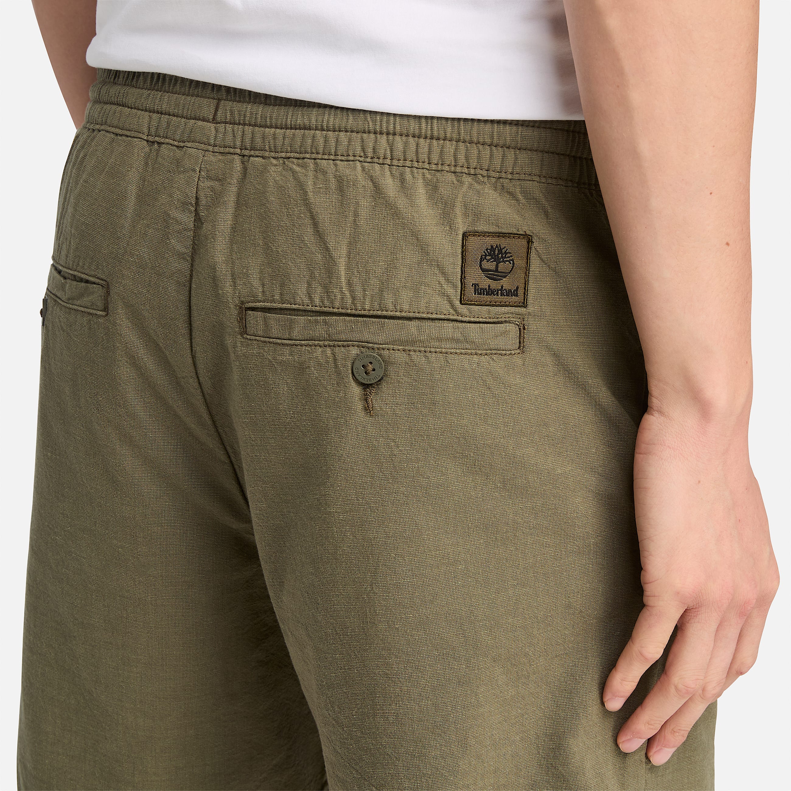 Claremont Cotton Short for Men in Green TBL Green ALT2