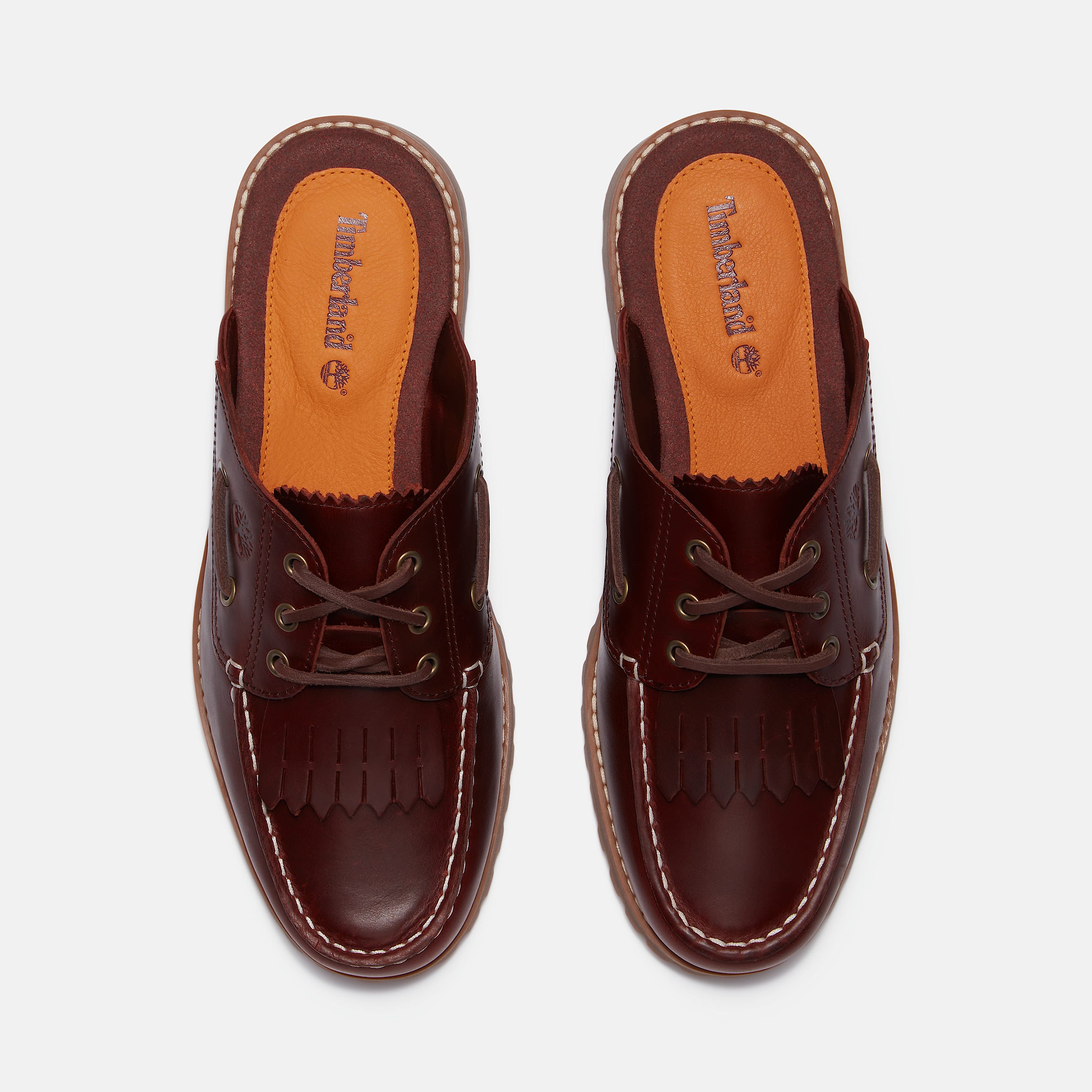 Mule Timberland Authentic para Mulher em burgundi TBL burgundi ALT2