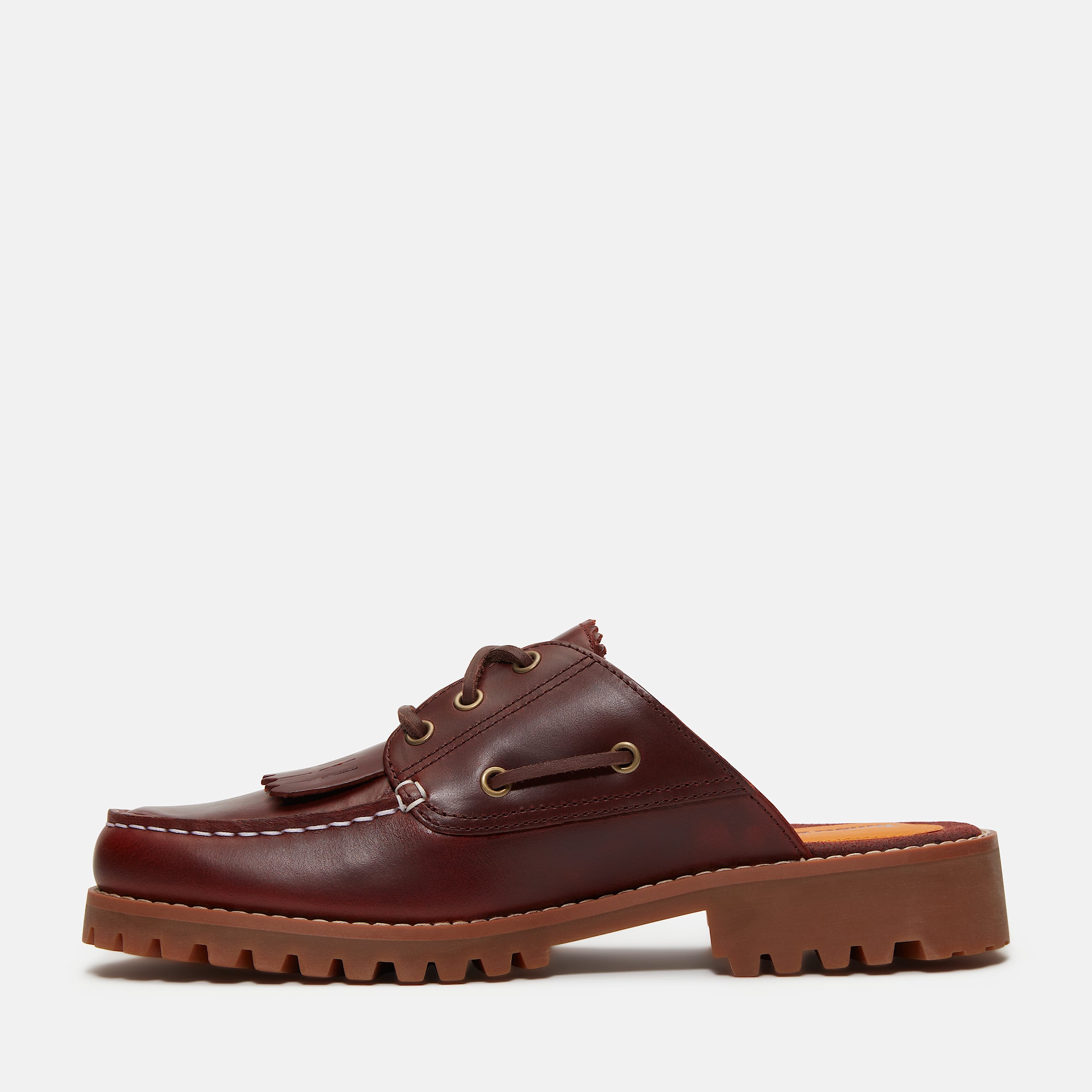 Mule Timberland Authentic para Mulher em burgundi TBL burgundi ALT6