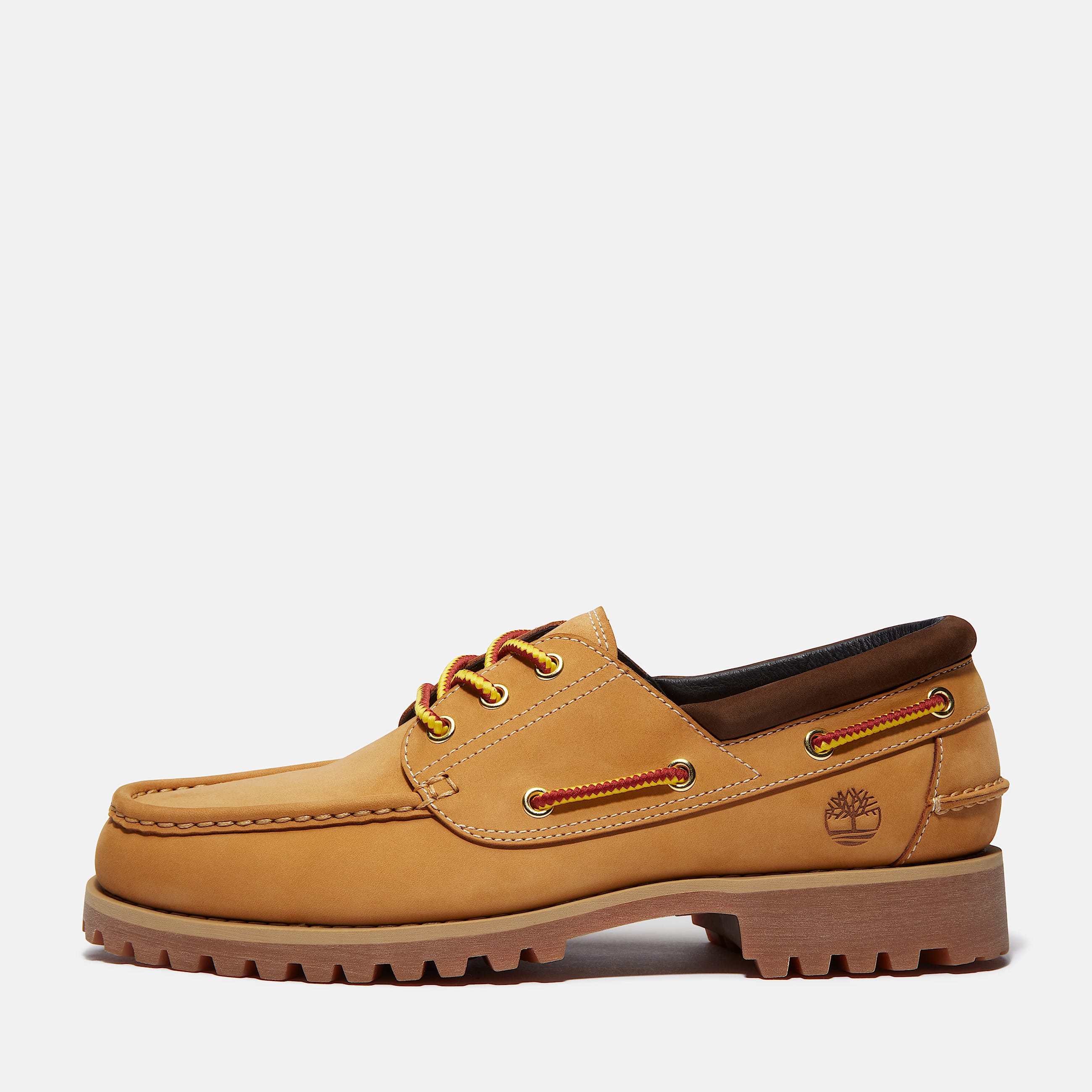Chaussure bateau  3 illets Authentic Timberland pour homme en jaune TBL jaune ALT8