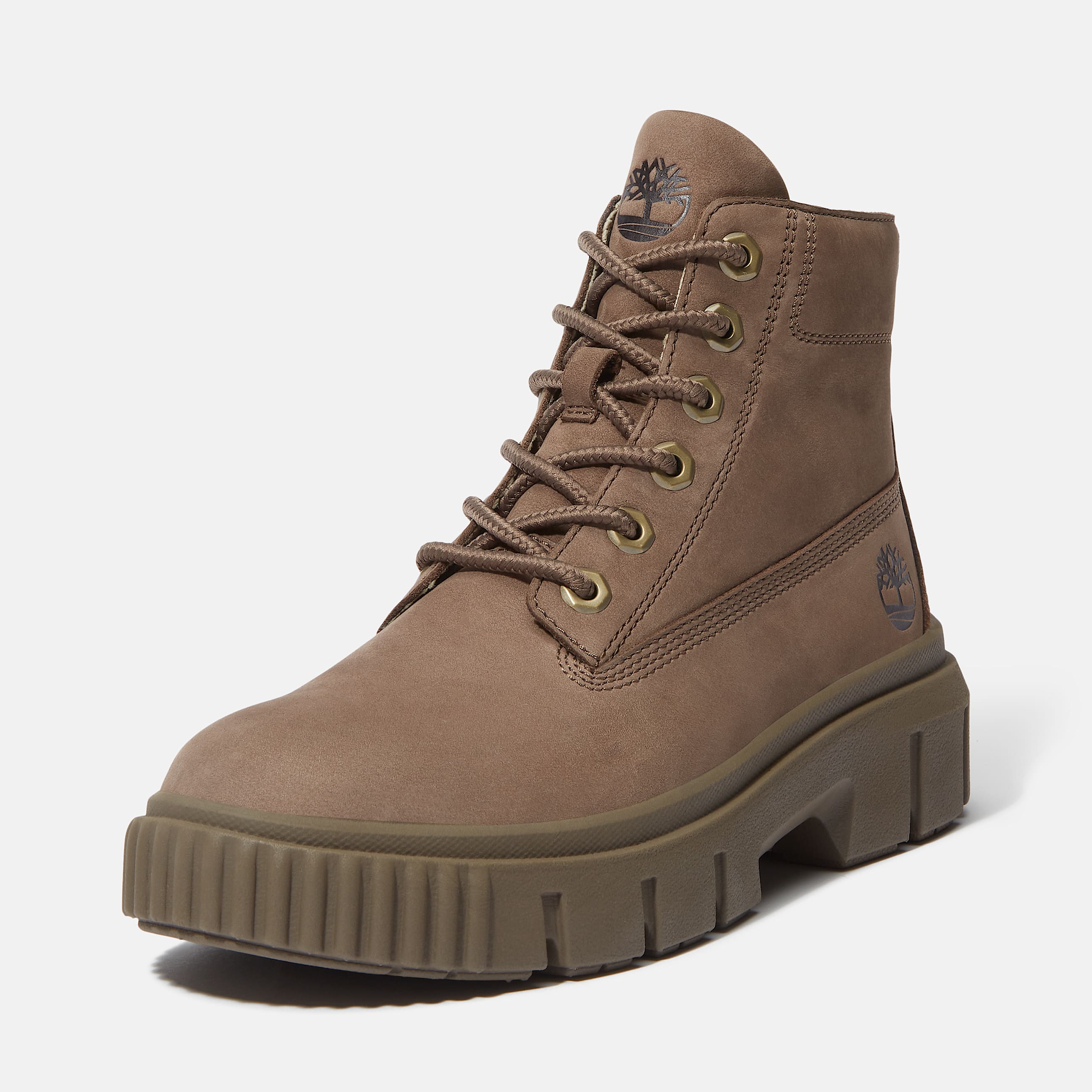 Greyfield Halfhoge Boot voor dames in bruin TBL bruin ALT8