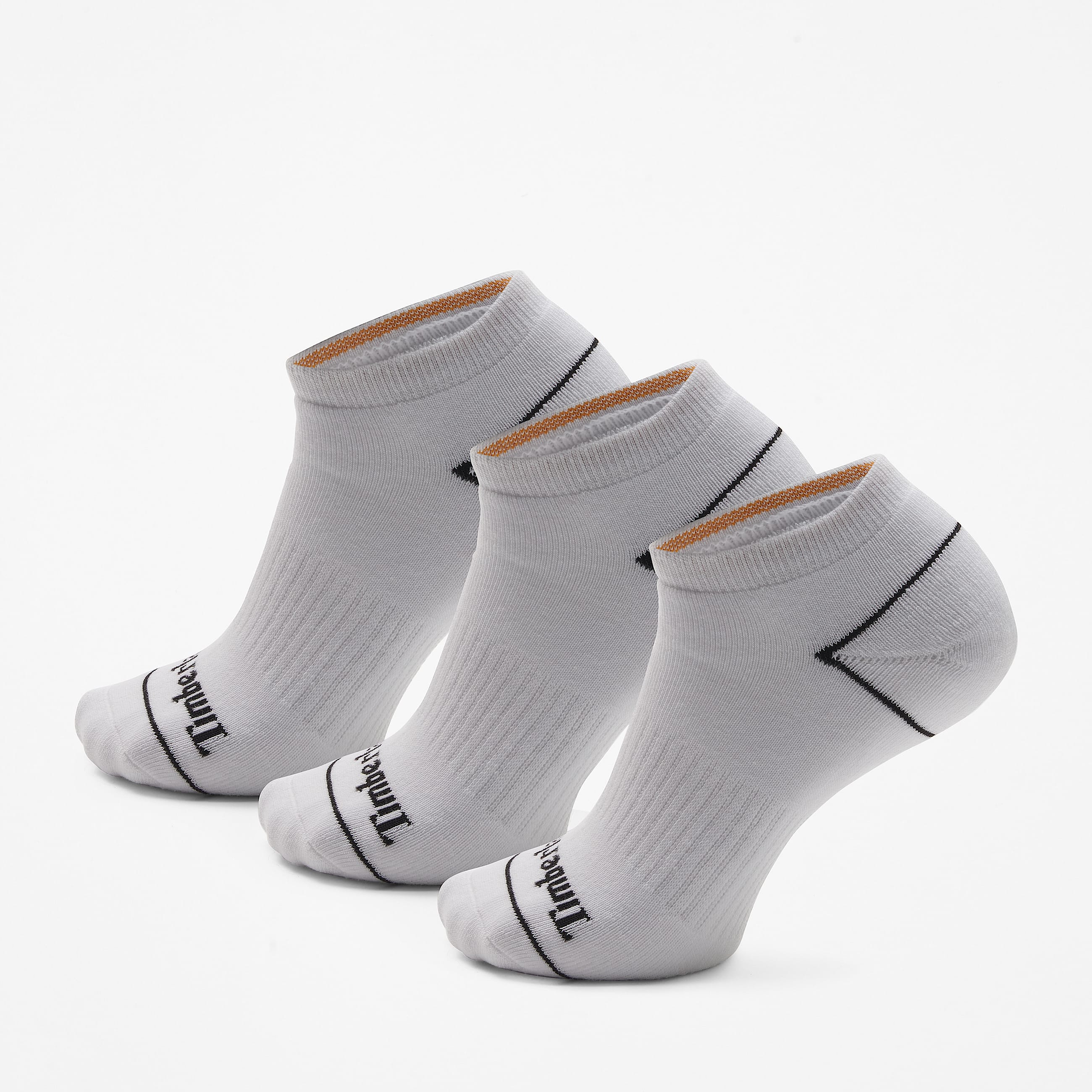 Pack de 3 Pares de Meias Invisveis Totalmente Acolchoadas Bowden em branco TBL branco HERO