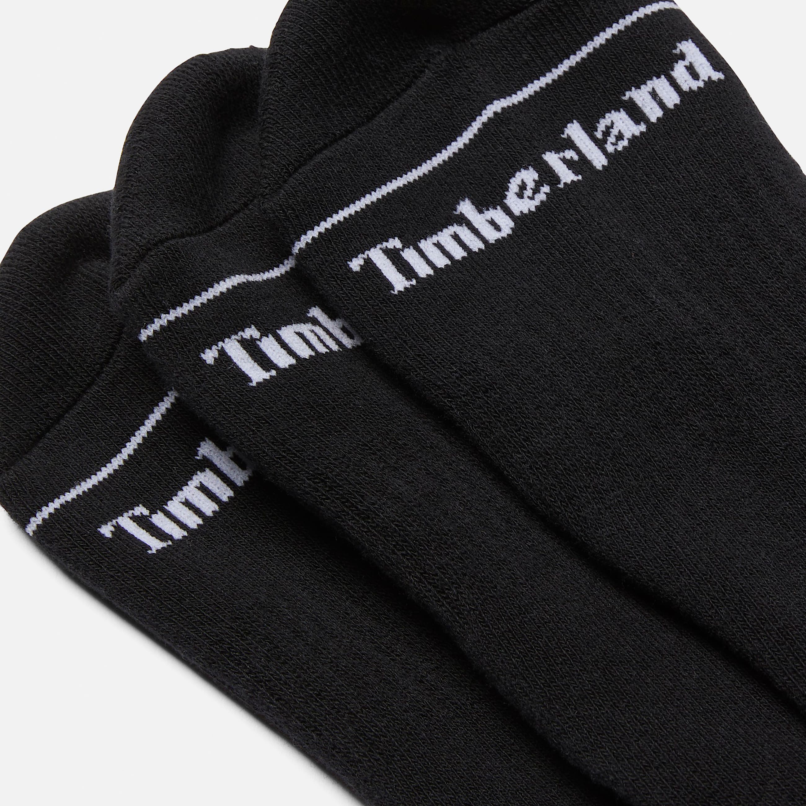 Lot de 3 paires de chaussettes basses Bowden entirement rembourres en noir TBL noir ALT1