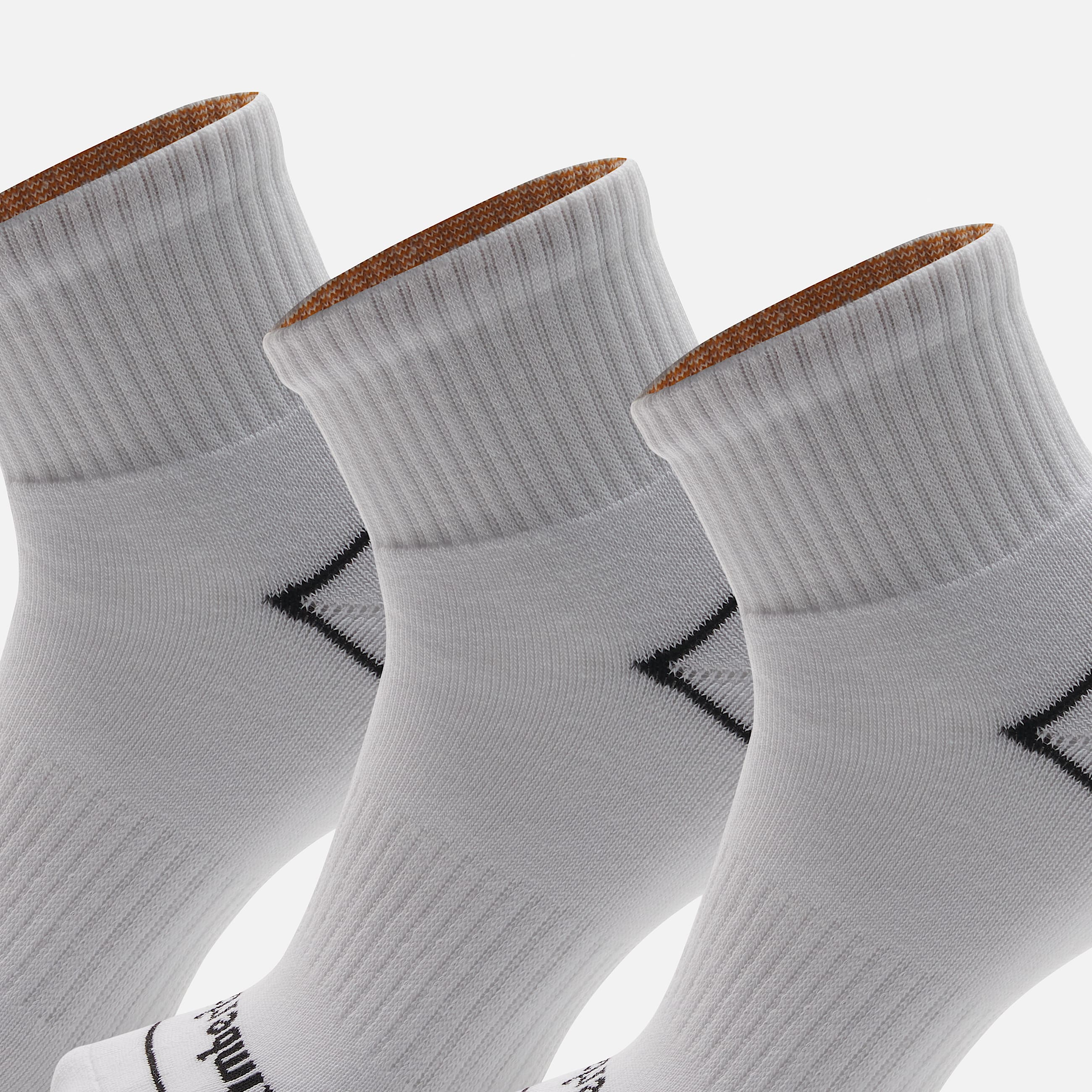Lot de 3 paires de chaussettes basses Bowden entirement rembourres en blanc TBL blanc ALT2