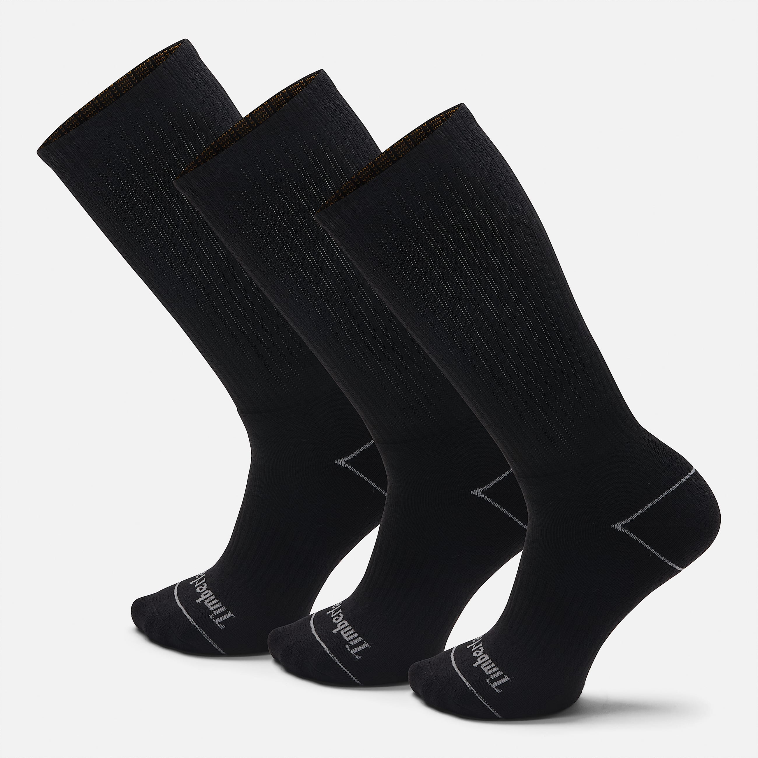 3erPack Bowden CrewSocken mit durchgehender Polsterung in Schwarz TBL Schwarz HERO
