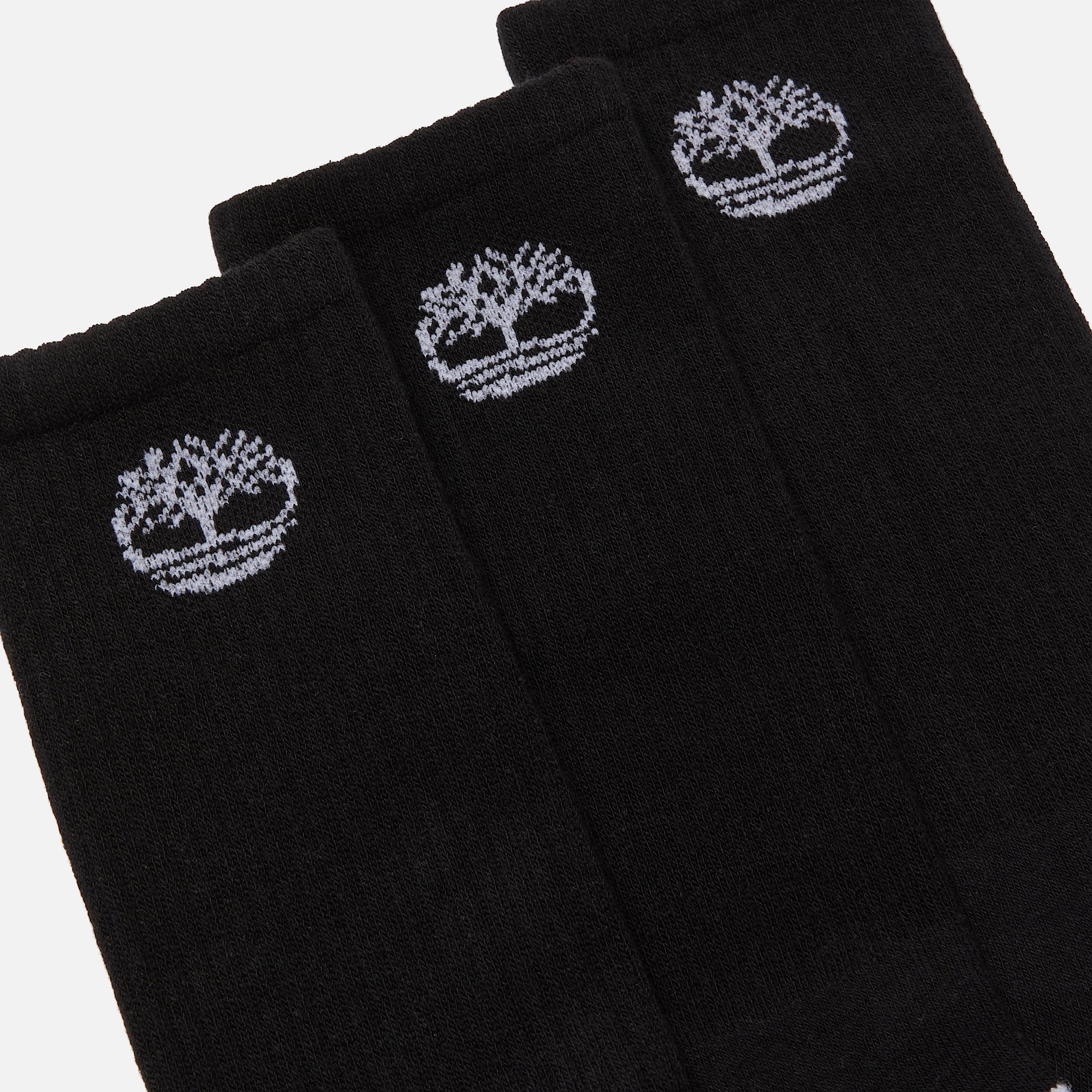 Lot de 3 paires de chaussettes rembourres avec logo arbre Bowden noir TBL noir ALT1
