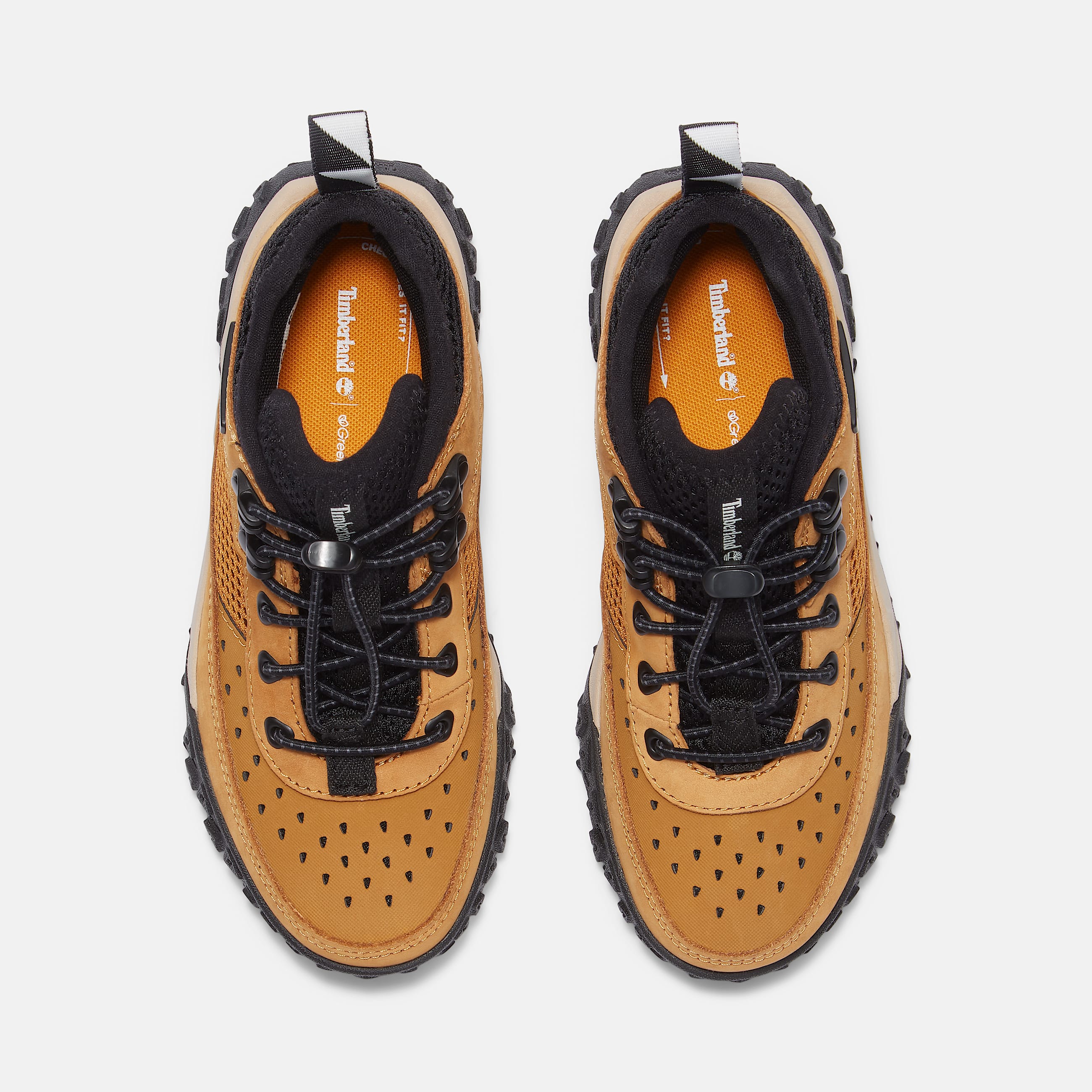 Basket mihaute lastique GreenStride Motion 6 pour enfant en jaune TBL jaune ALT2