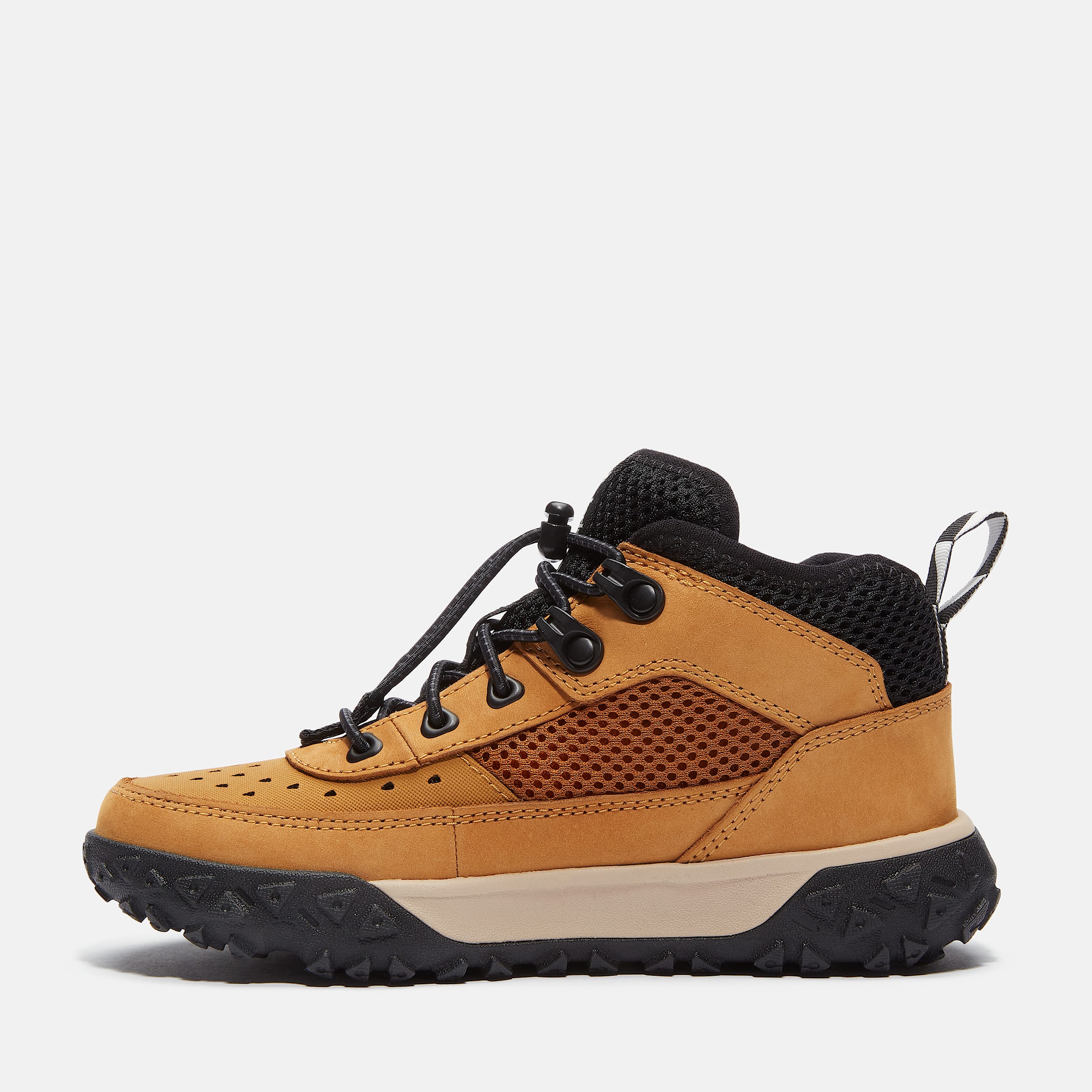 Basket mihaute lastique GreenStride Motion 6 pour enfant en jaune TBL jaune ALT6