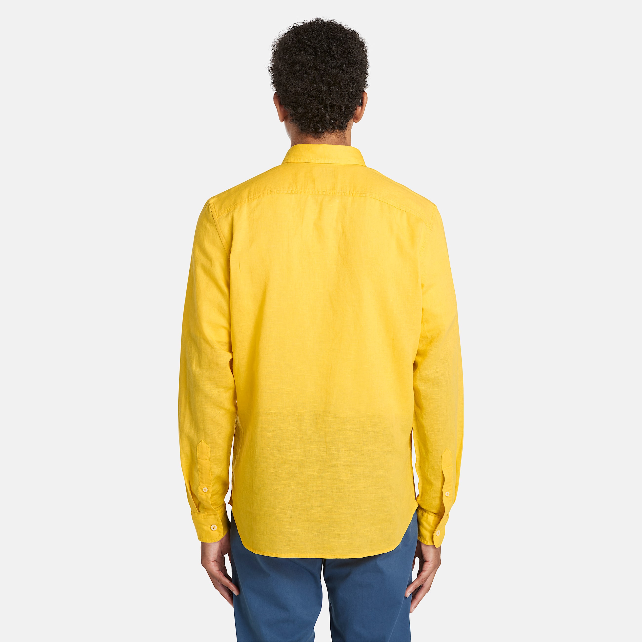 Chemise Lovell Lake ML pour homme en jaune TBL jaune ALT9