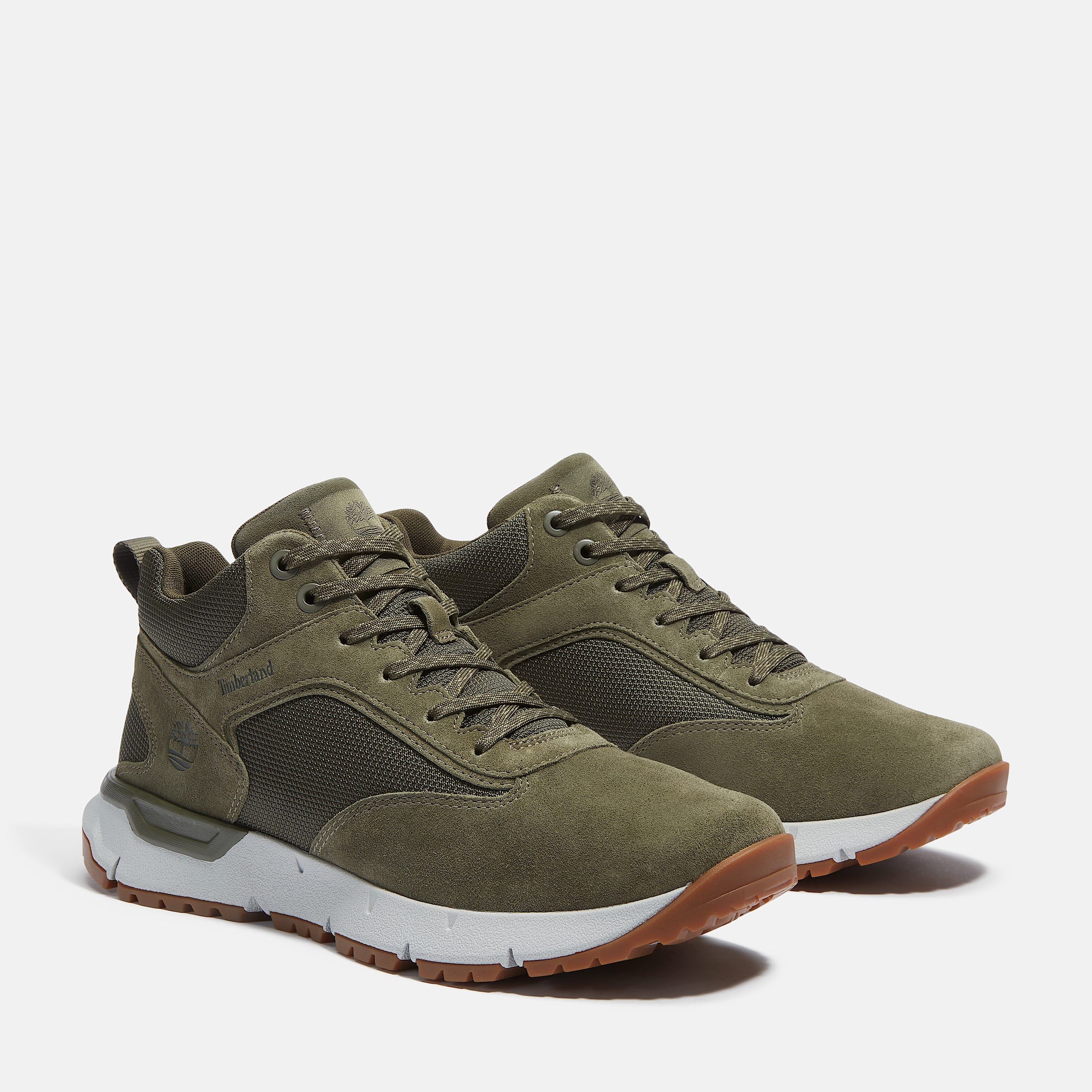 Voyager Park Mid Trainer for Men in Dark Green TBL Green ALT4