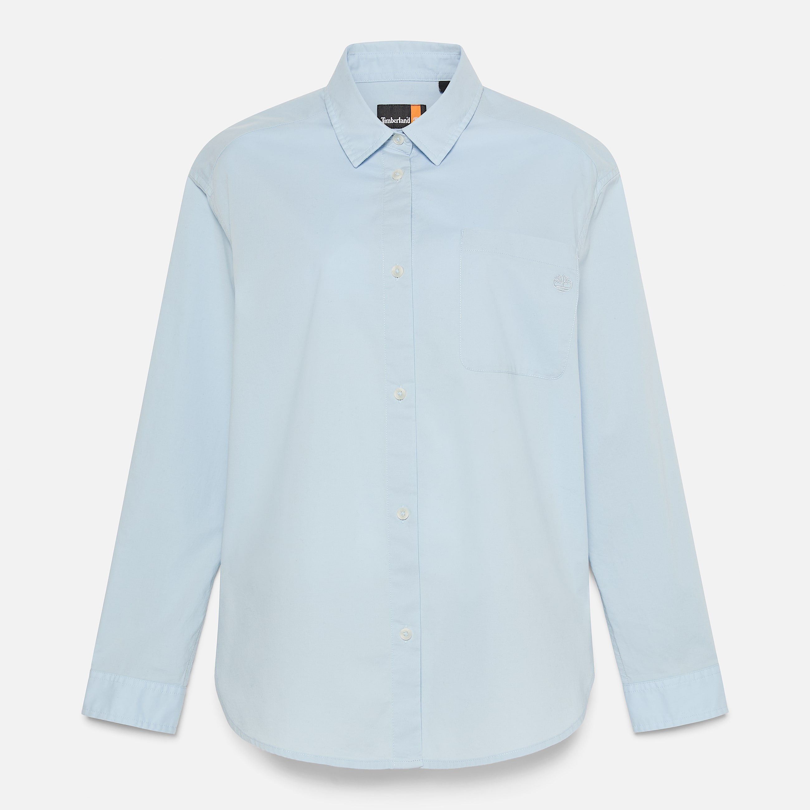 PopelineLangarmhemd fr Damen in Hellblau TBL Blau ALT10