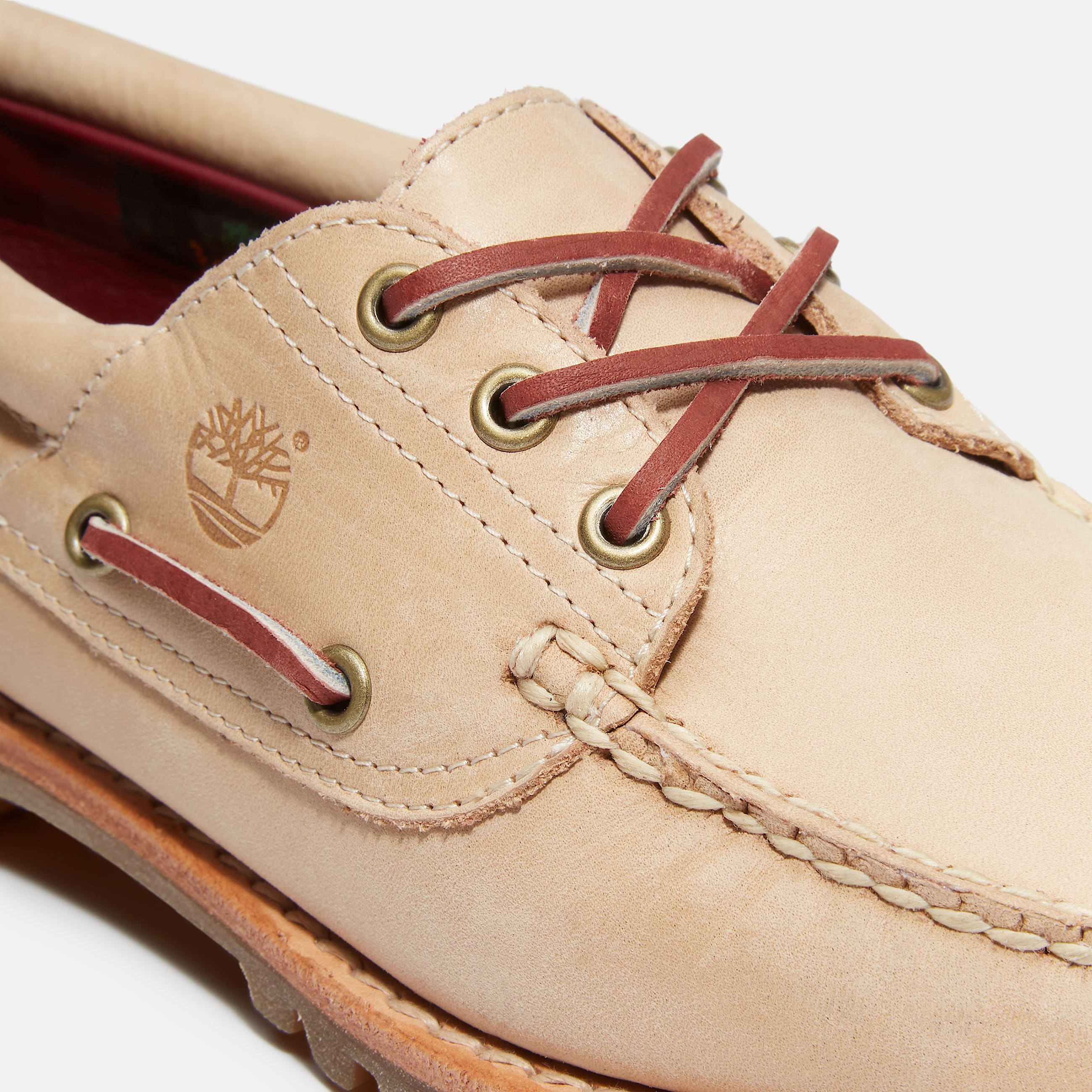 Noreen Boat Shoe for Women in Beige TBL Beige ALT7