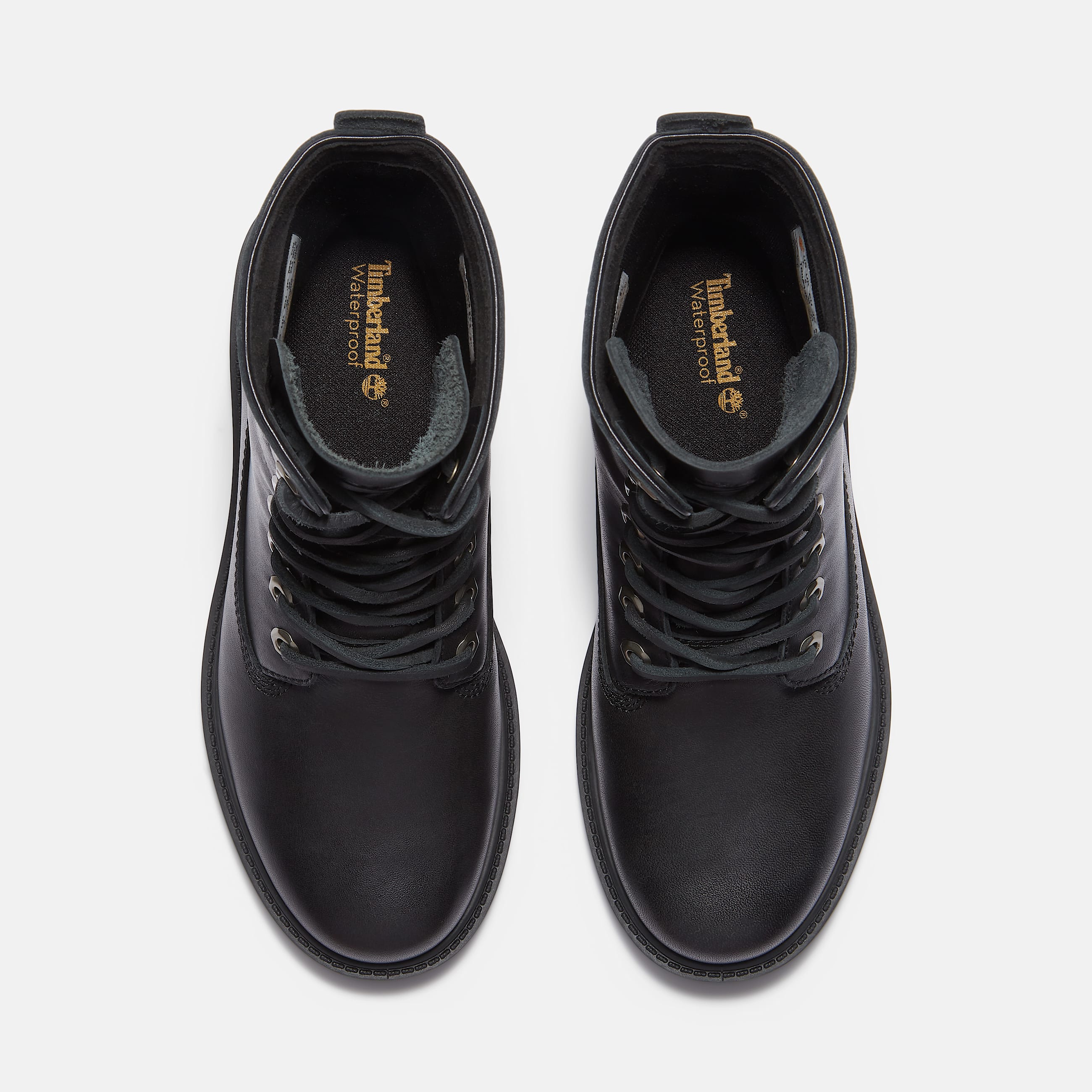 8inch Boot impermable Timberland Premium pour femme en noir TBL noir ALT2