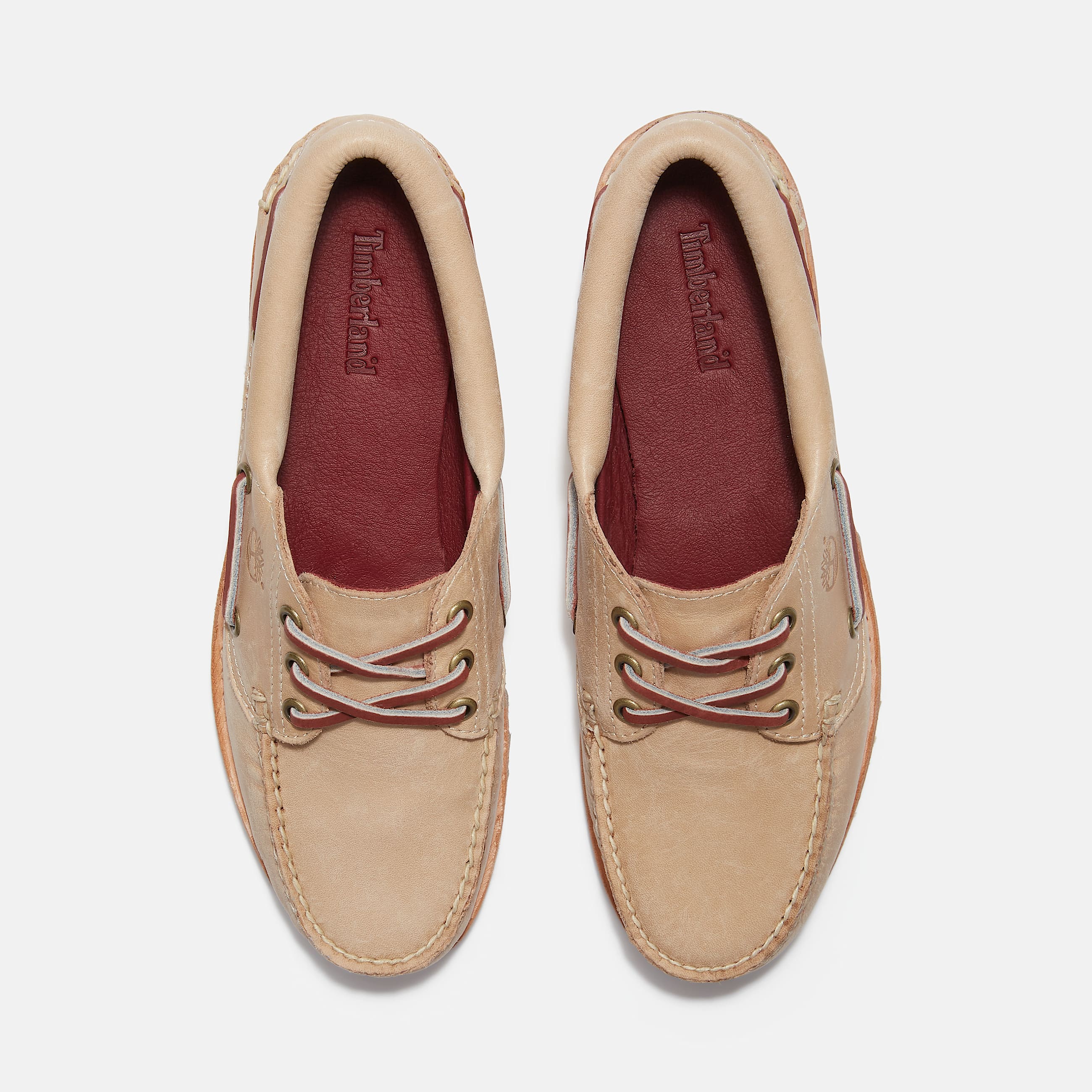 Noreen Boat Shoe for Women in Beige TBL Beige ALT2
