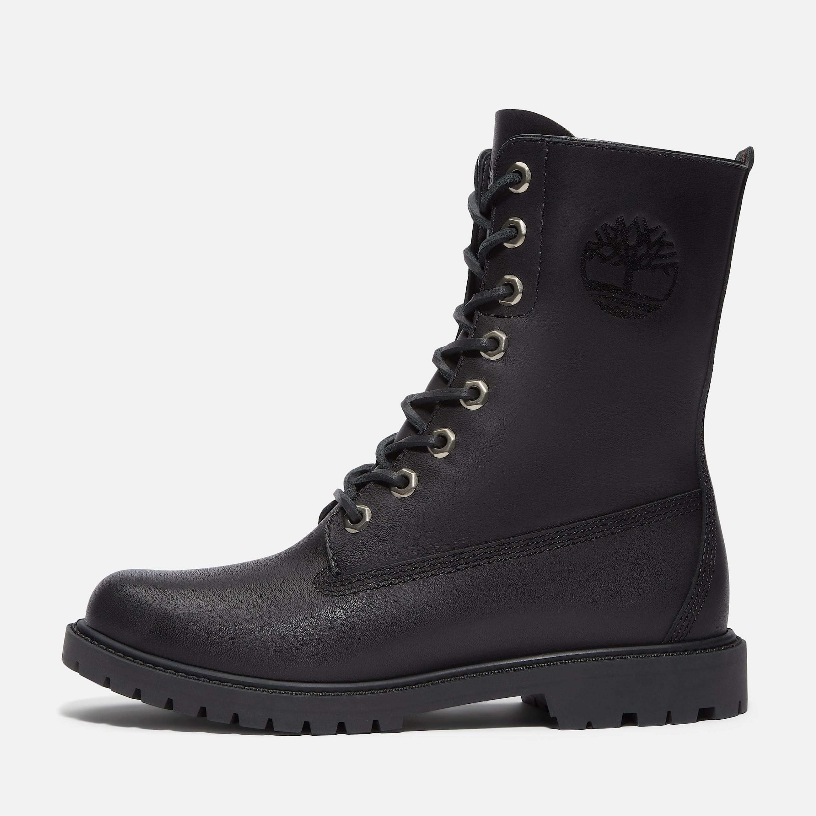 Timberland Premium 8Inch Waterproof Boot for Women in Black TBL Black ALT8