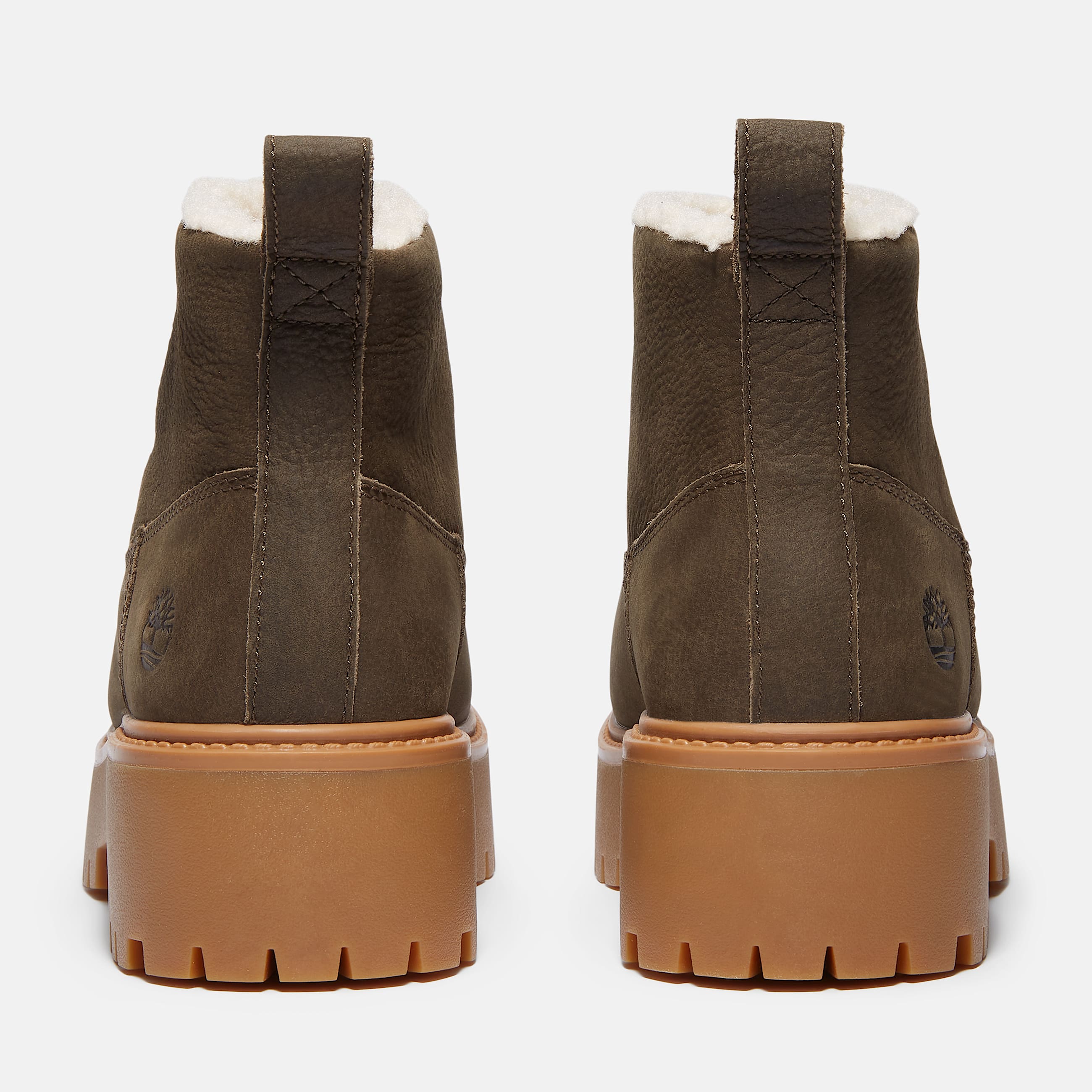 Bottine compense  doublure chaude Stone Street pour femme en Marron Fonc TBL marron ALT5