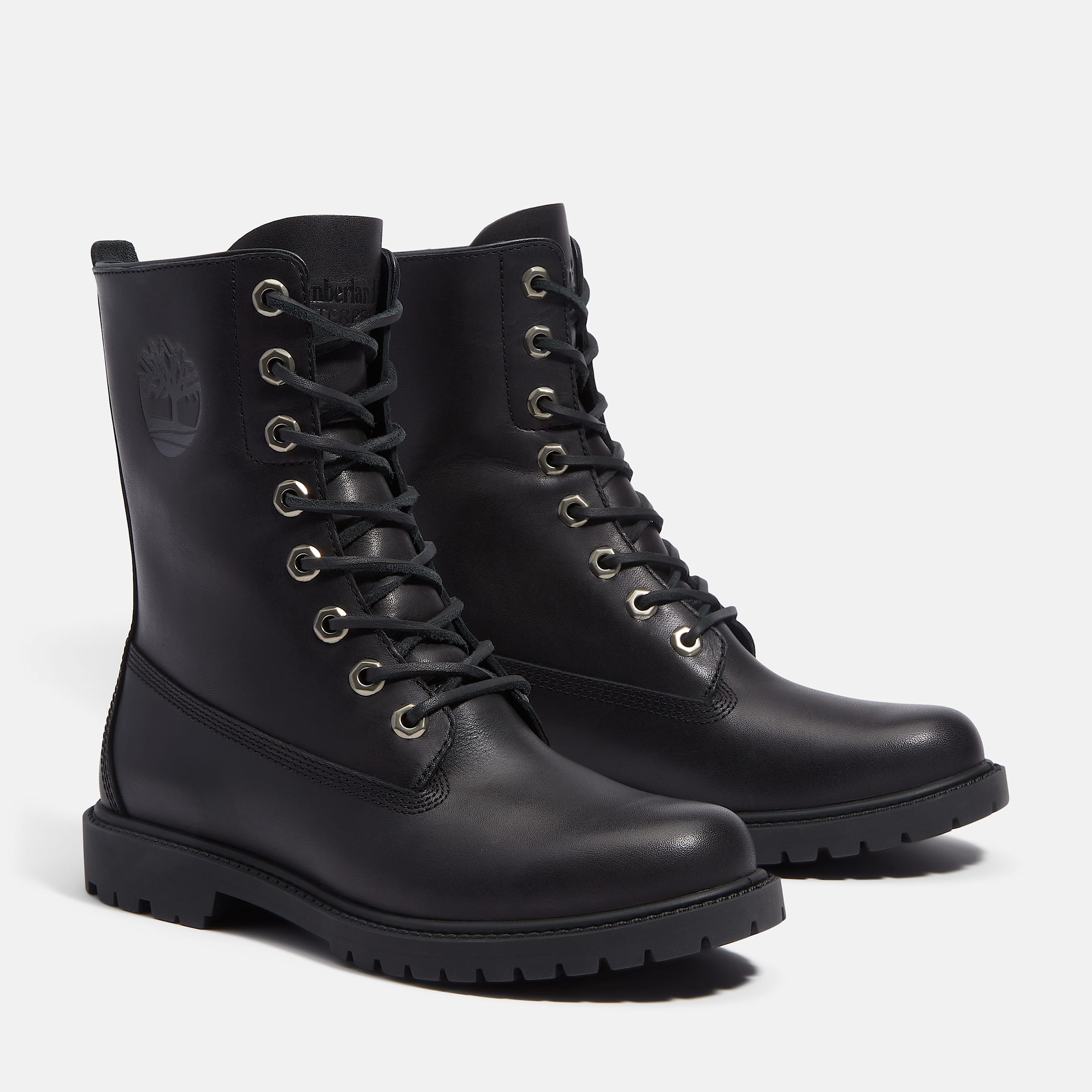 8inch Boot impermable Timberland Premium pour femme en noir TBL noir ALT4