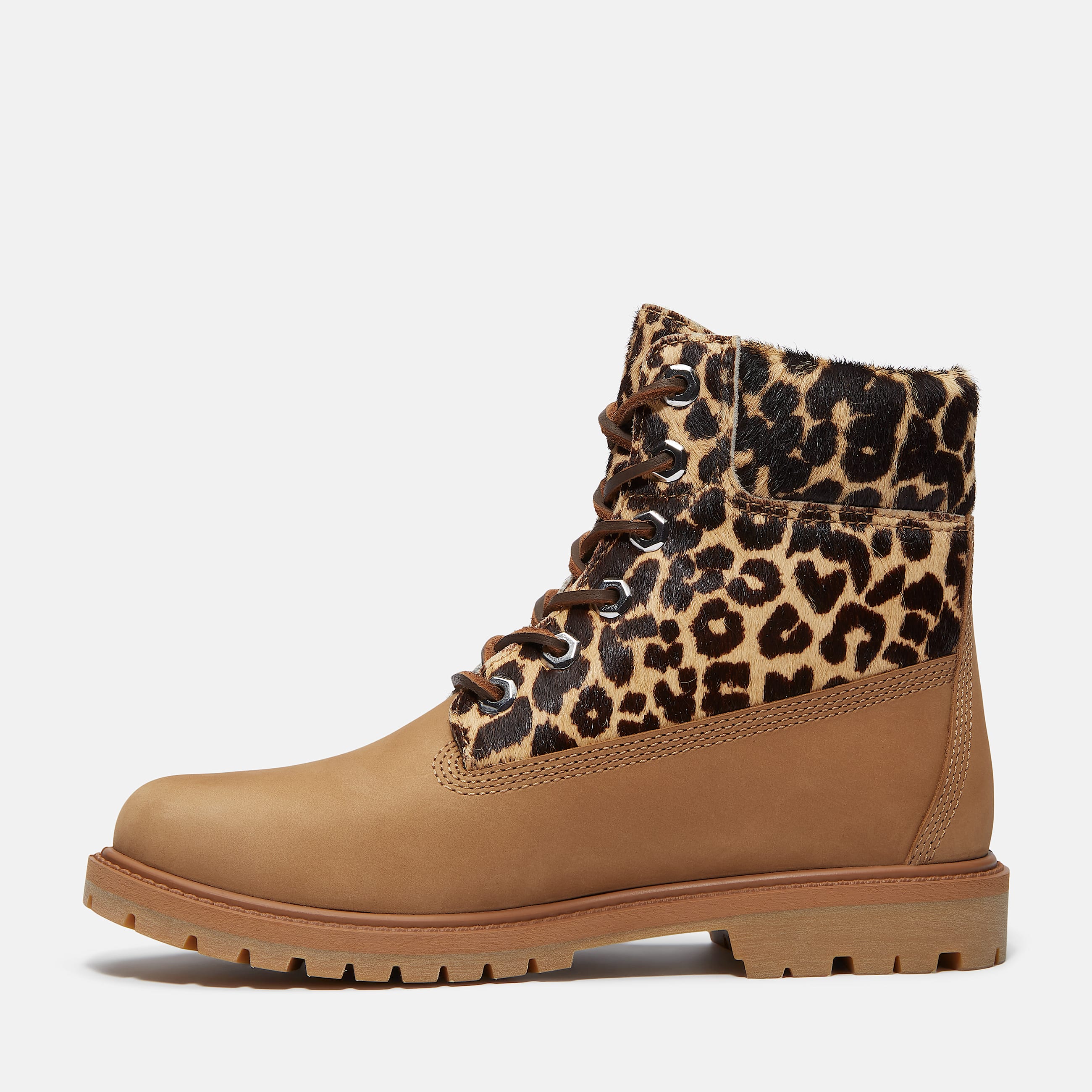 Leopard 6Inch Premium Boot for Women in Beige TBL Beige ALT6