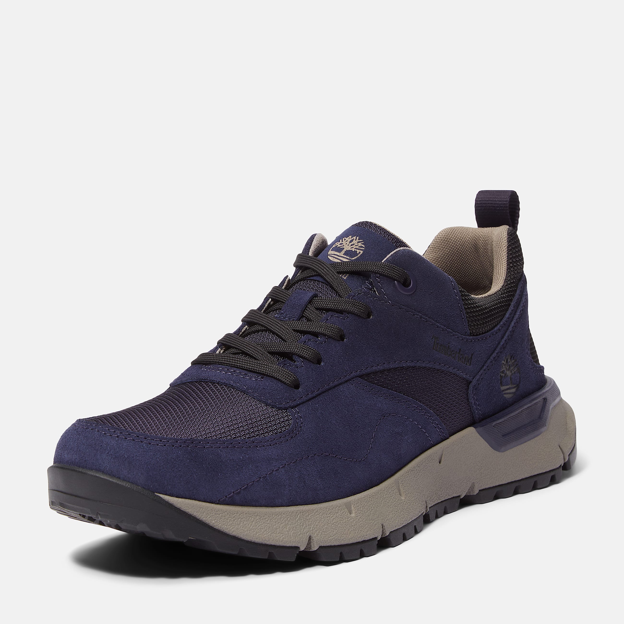 Basket Voyager Park pour homme en MAILLE BLEU MARINE TBL bleu marine ALT9