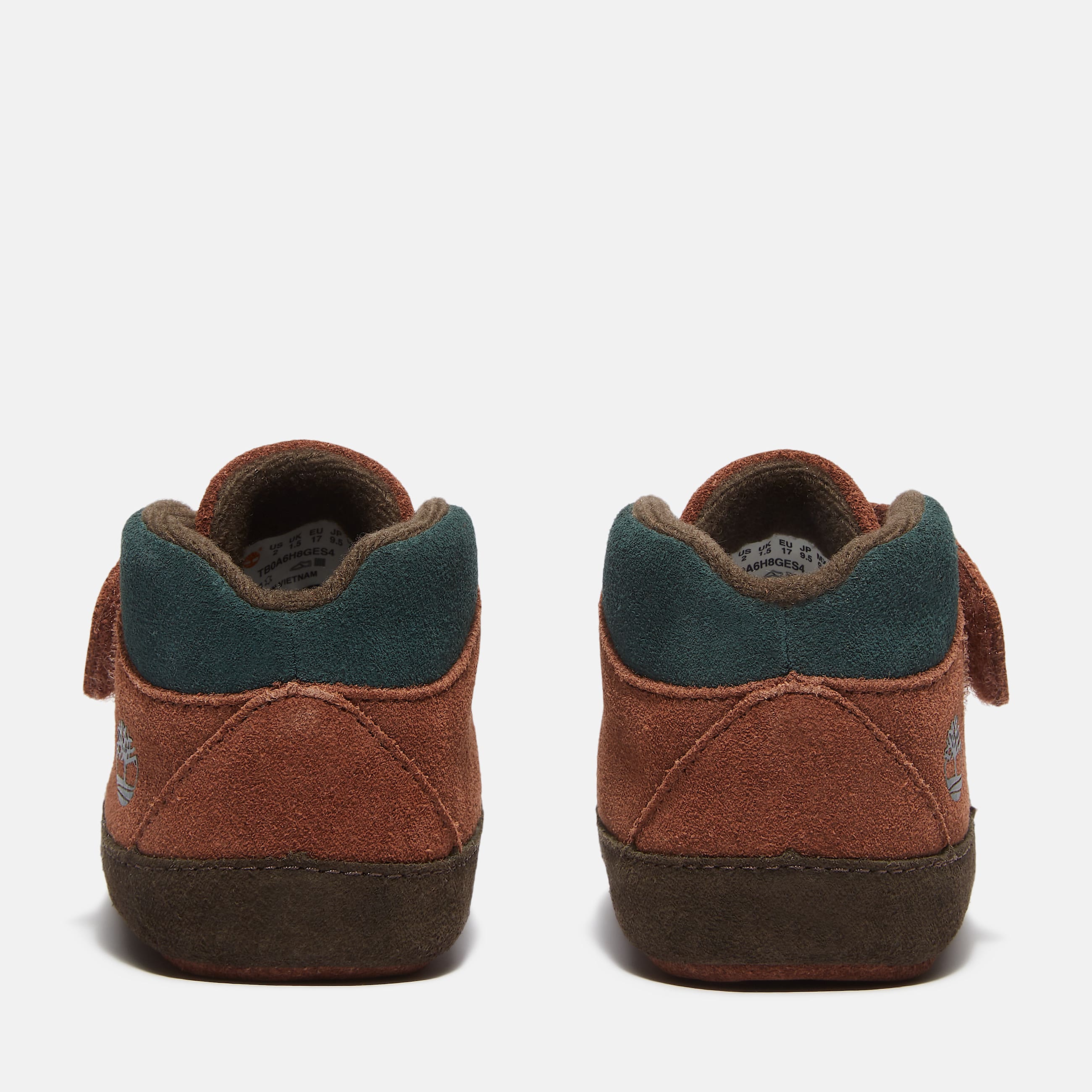 Suede Crib Bootie for Infant in Brown TBL Brown ALT5