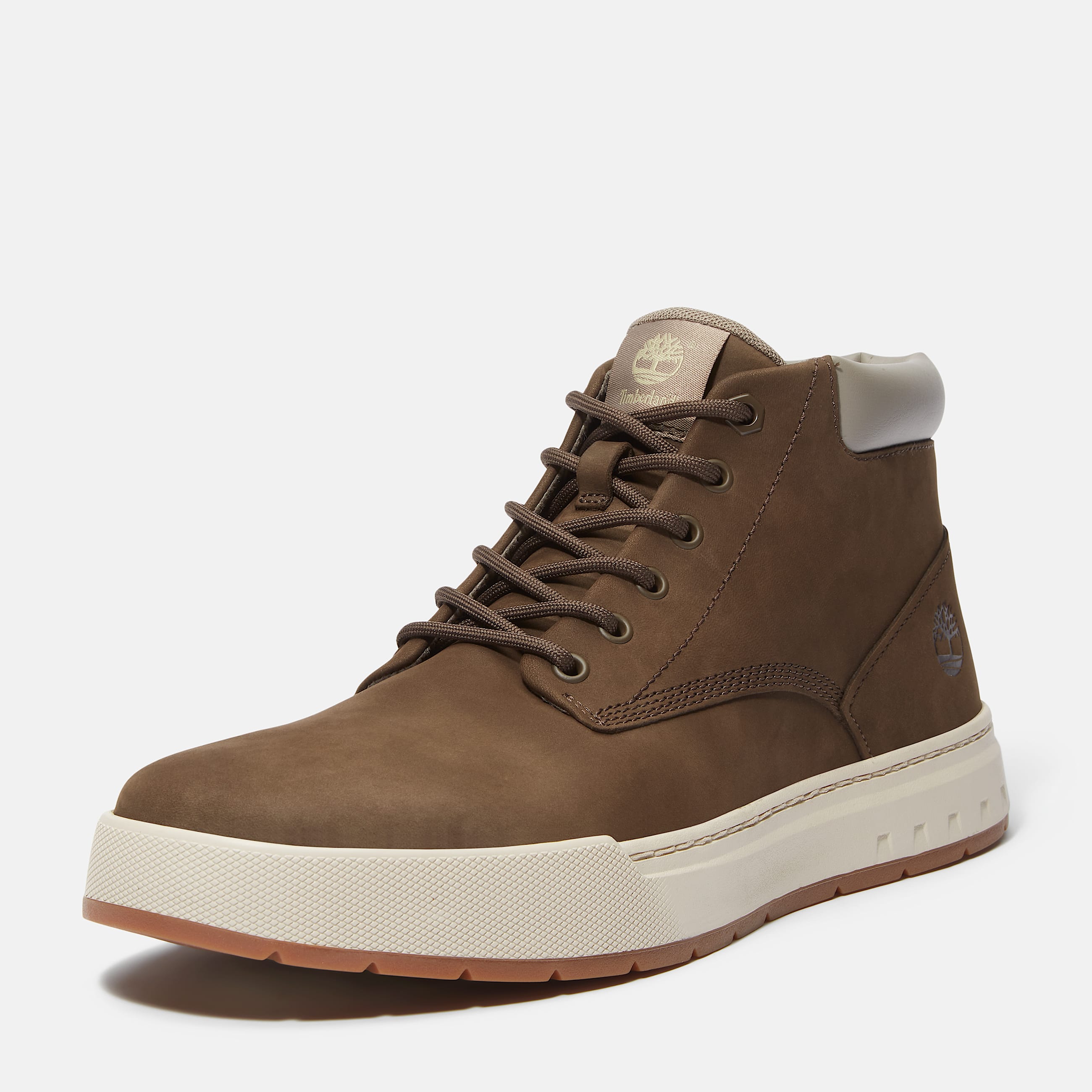 Maple Grove Halfhoge Sneaker voor heren in donkerbruin TBL bruin ALT9