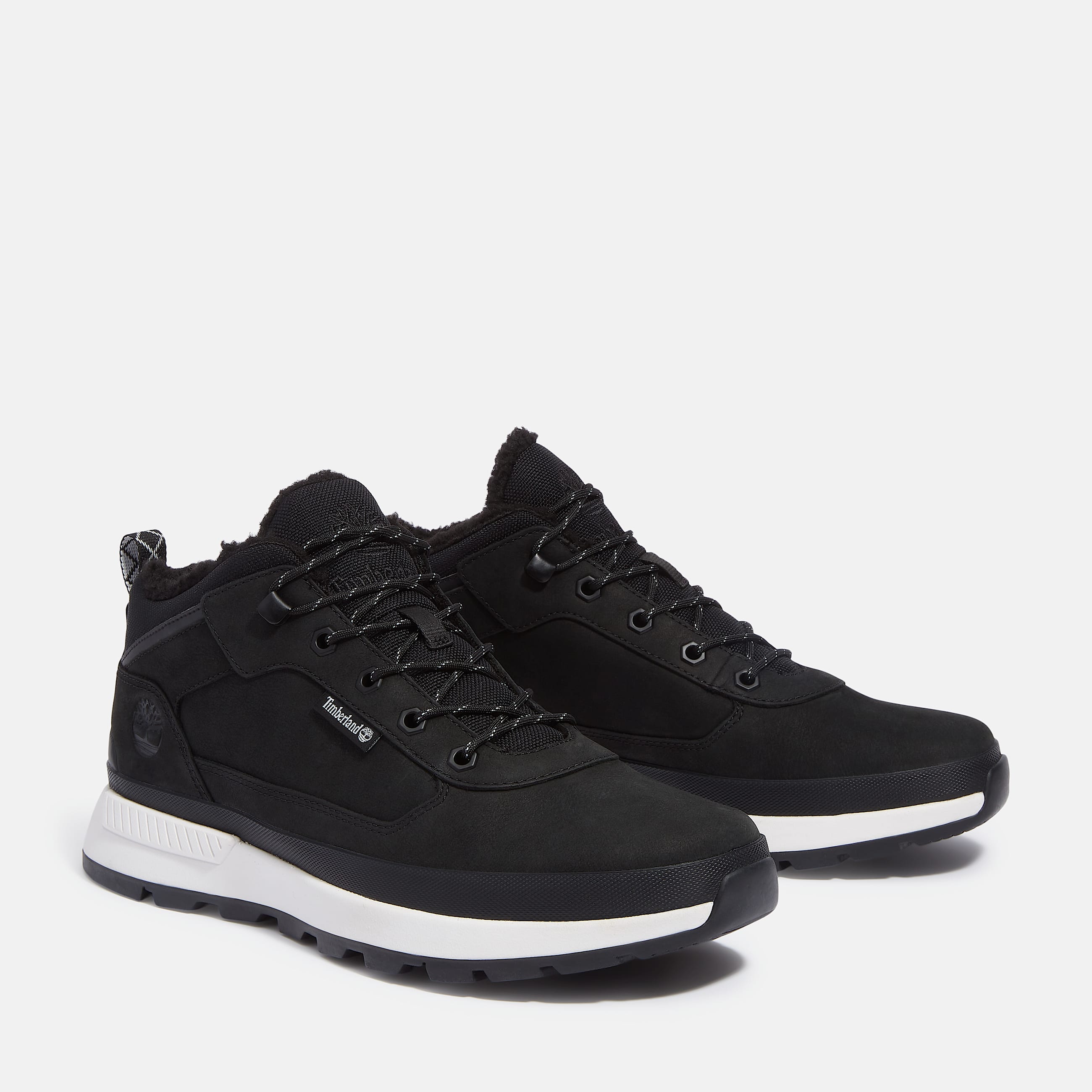 Field Trekker WarmLined Trainer for Men in Black TBL Black ALT4