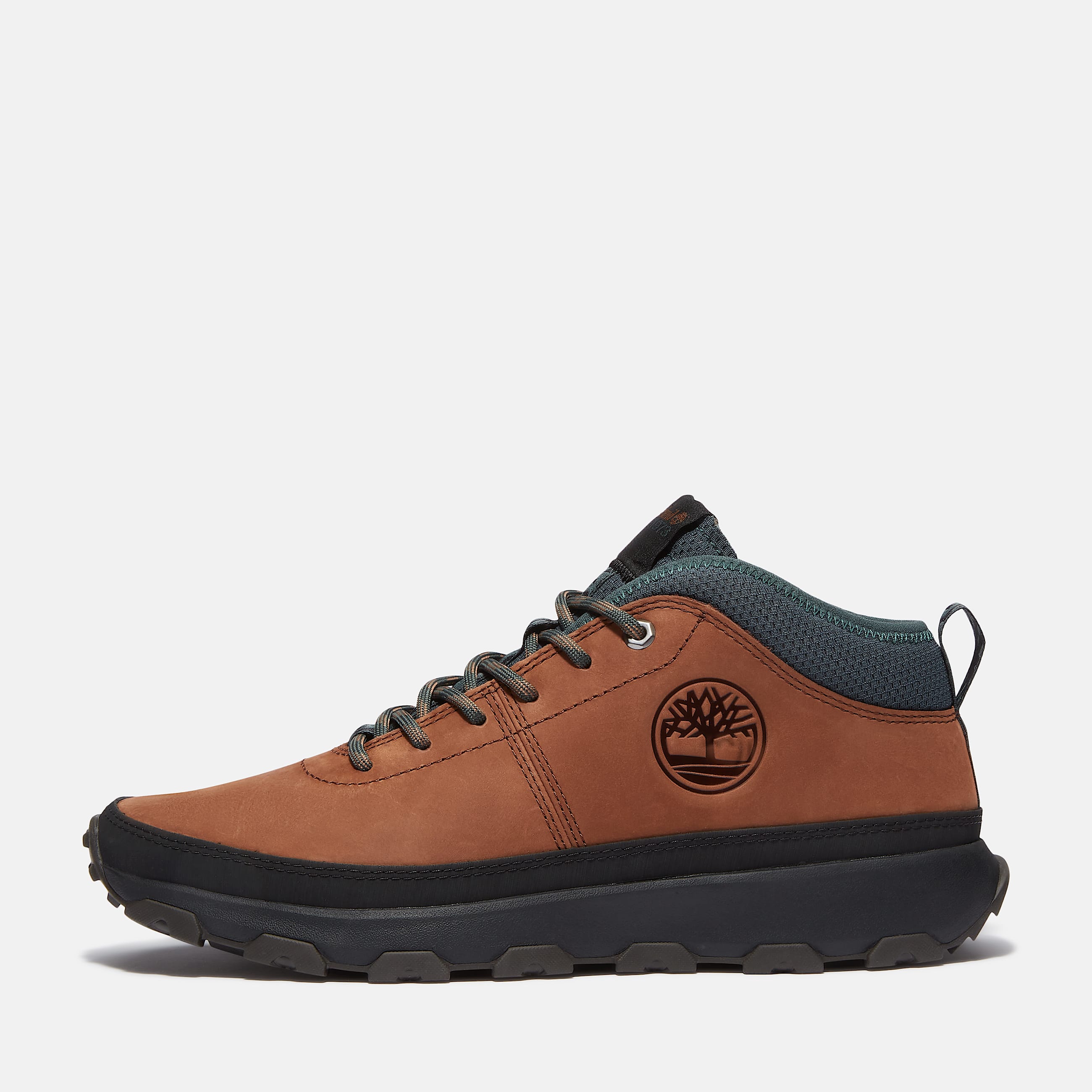 Winsor Trail Mid Trainer for Men in Dark Brown TBL Brown ALT8