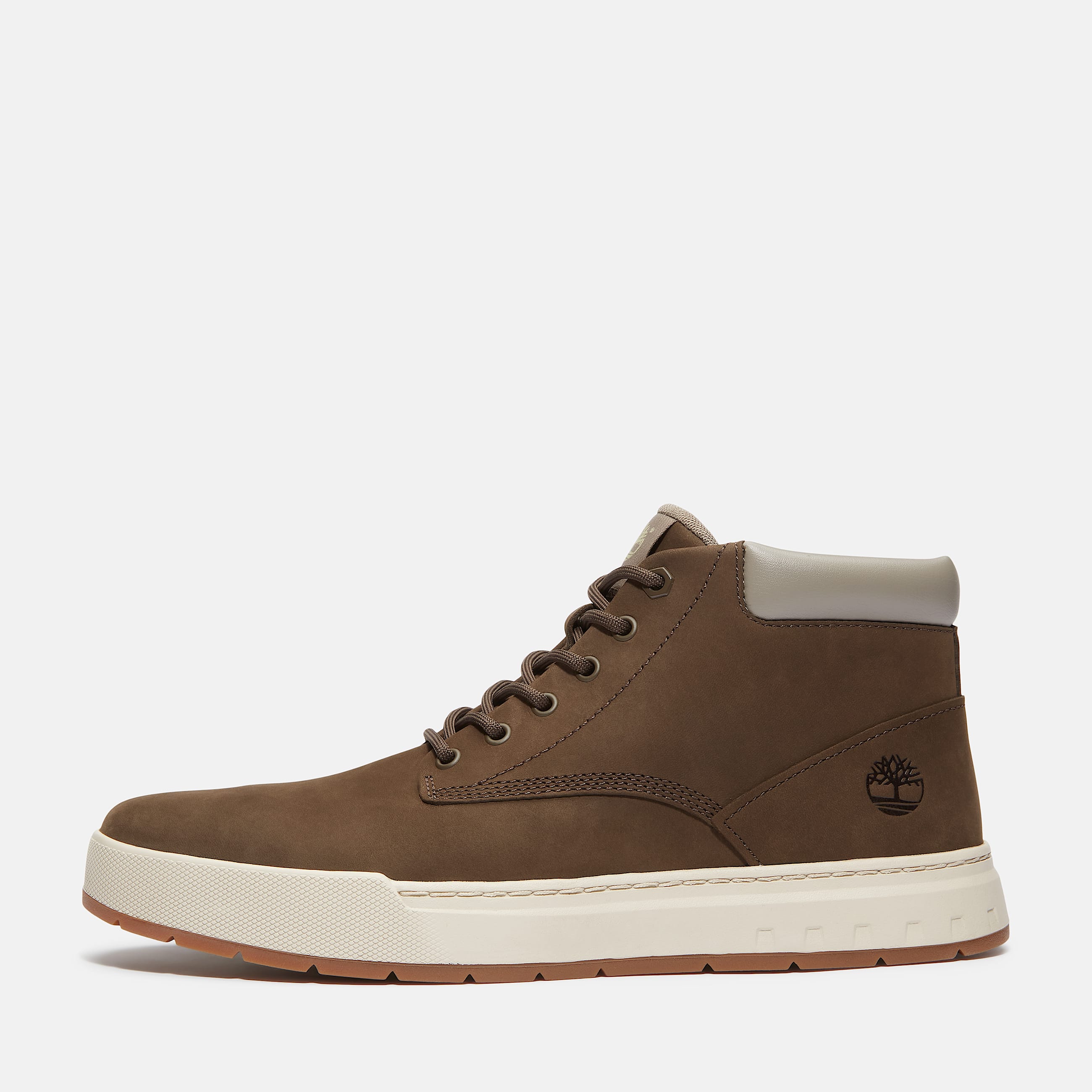 Maple Grove Halfhoge Sneaker voor heren in donkerbruin TBL bruin ALT8