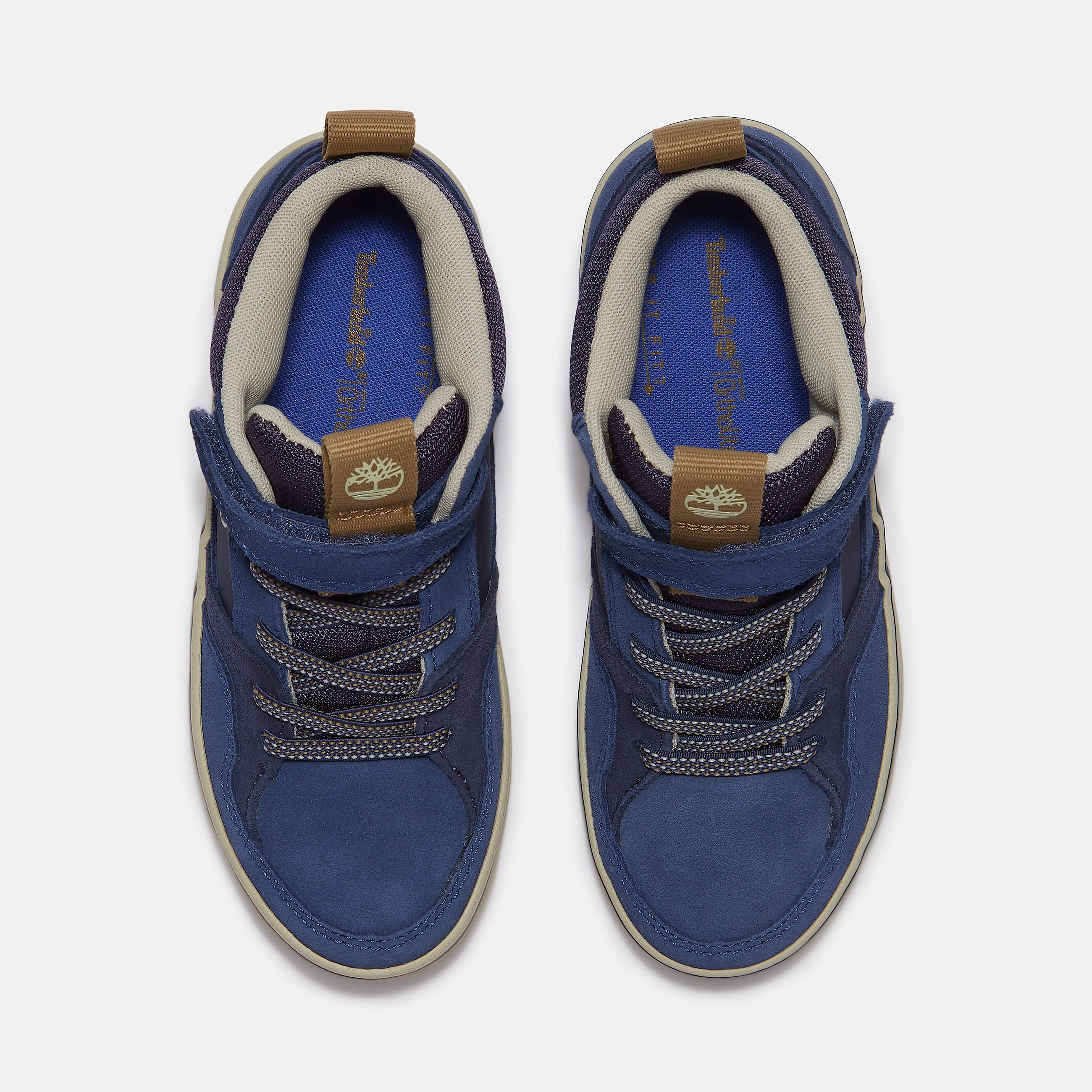 Stone Jump Mid Trainer for Youth in Dark Blue TBL Blue ALT2