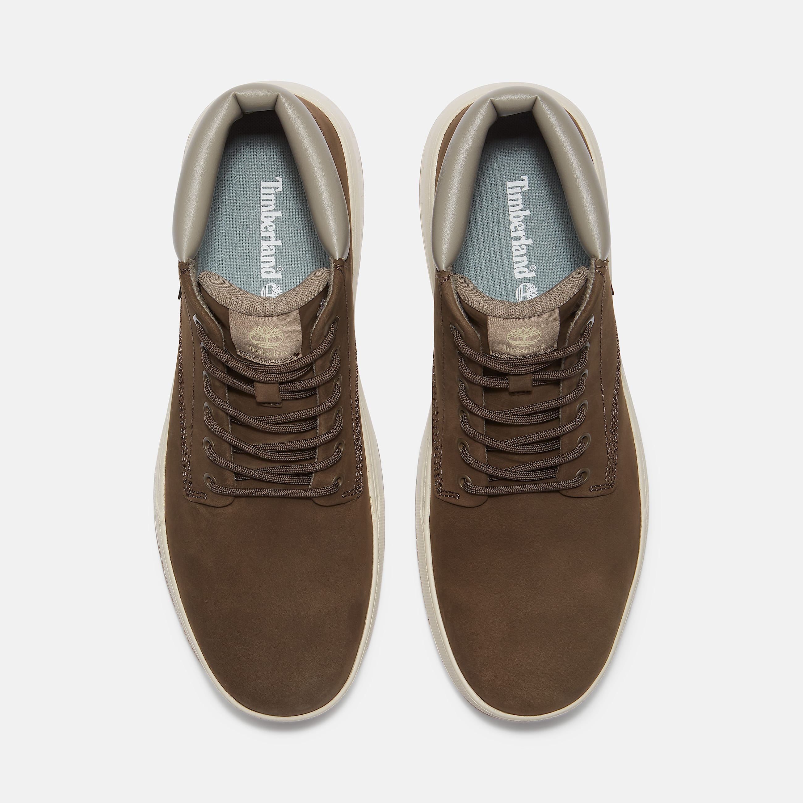 Maple Grove Halfhoge Sneaker voor heren in donkerbruin TBL bruin ALT2